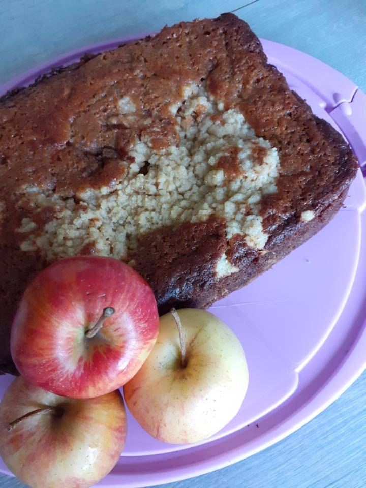 Gâteau au crumble de pommes - Recette Cake Factory | Tefal