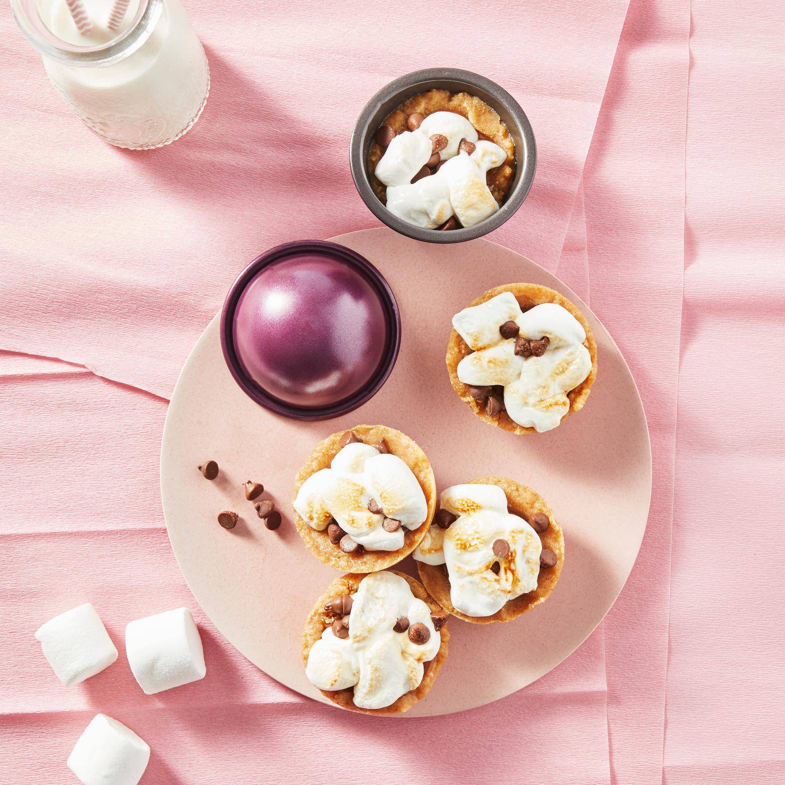 S'mores kopjes - Recette Cake Factory | Tefal