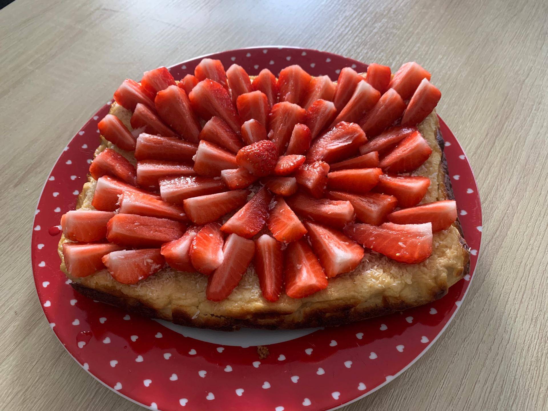 Cheescake aux Fraises Keto (cétogène) - Recette Cake Factory | Tefal