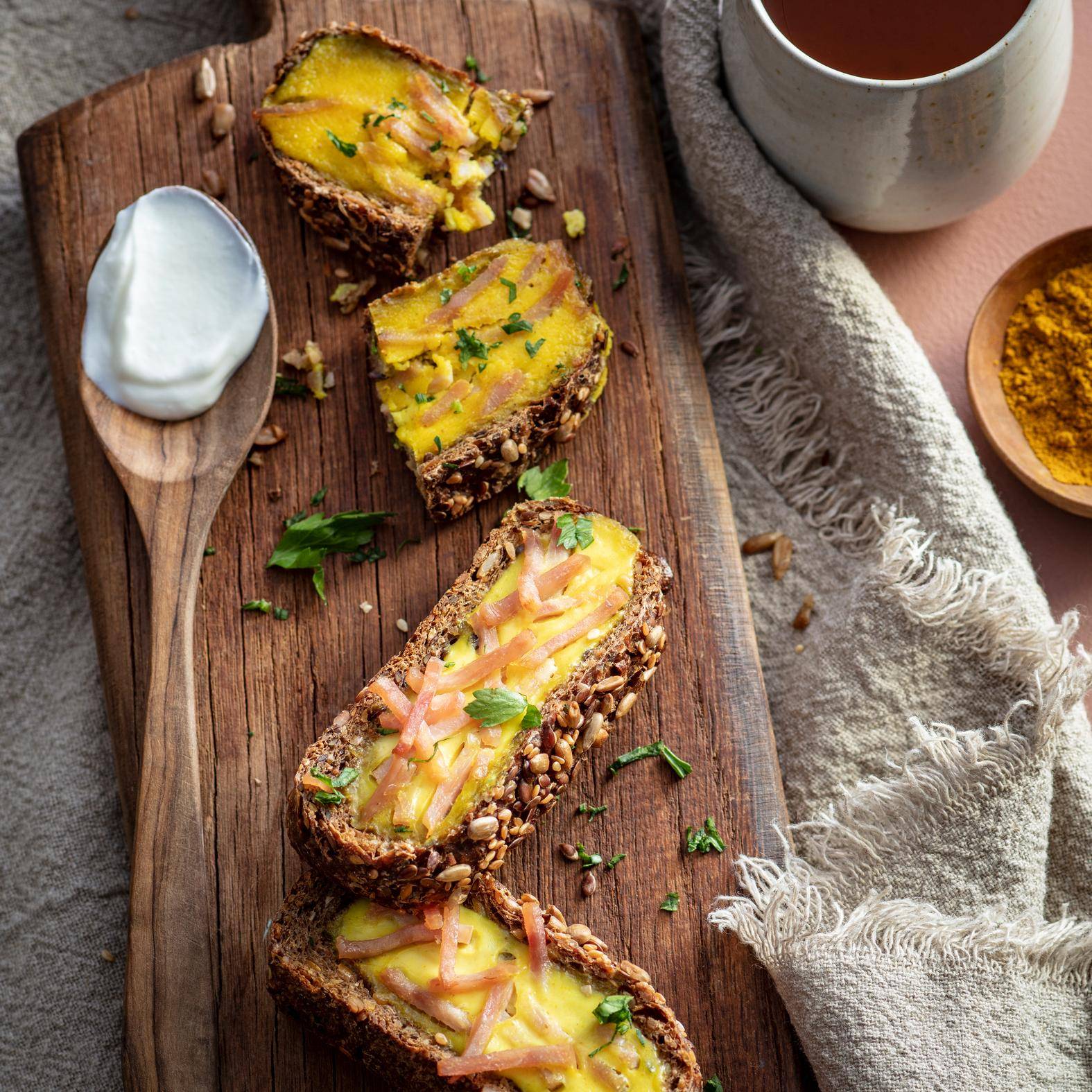 Yaourt toasts - Recette Cake Factory | Tefal