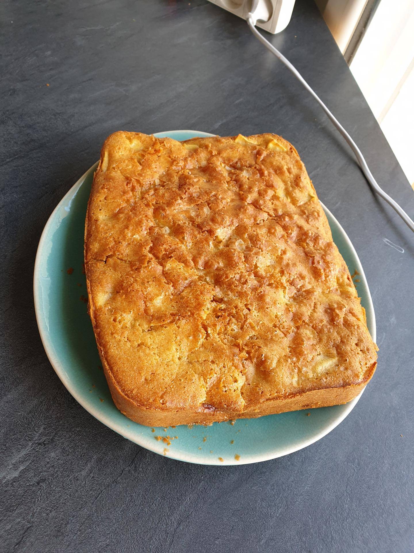 Gateau madeleine aux pommes - Recette Cake Factory | Tefal