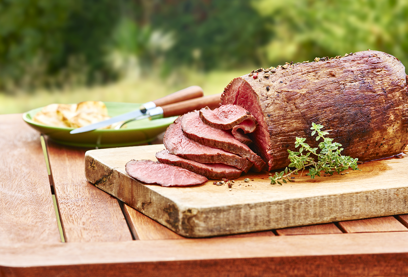 Rosbif au poivre et sa sauce crémeuse - Recette Barbecue et planchas | Tefal
