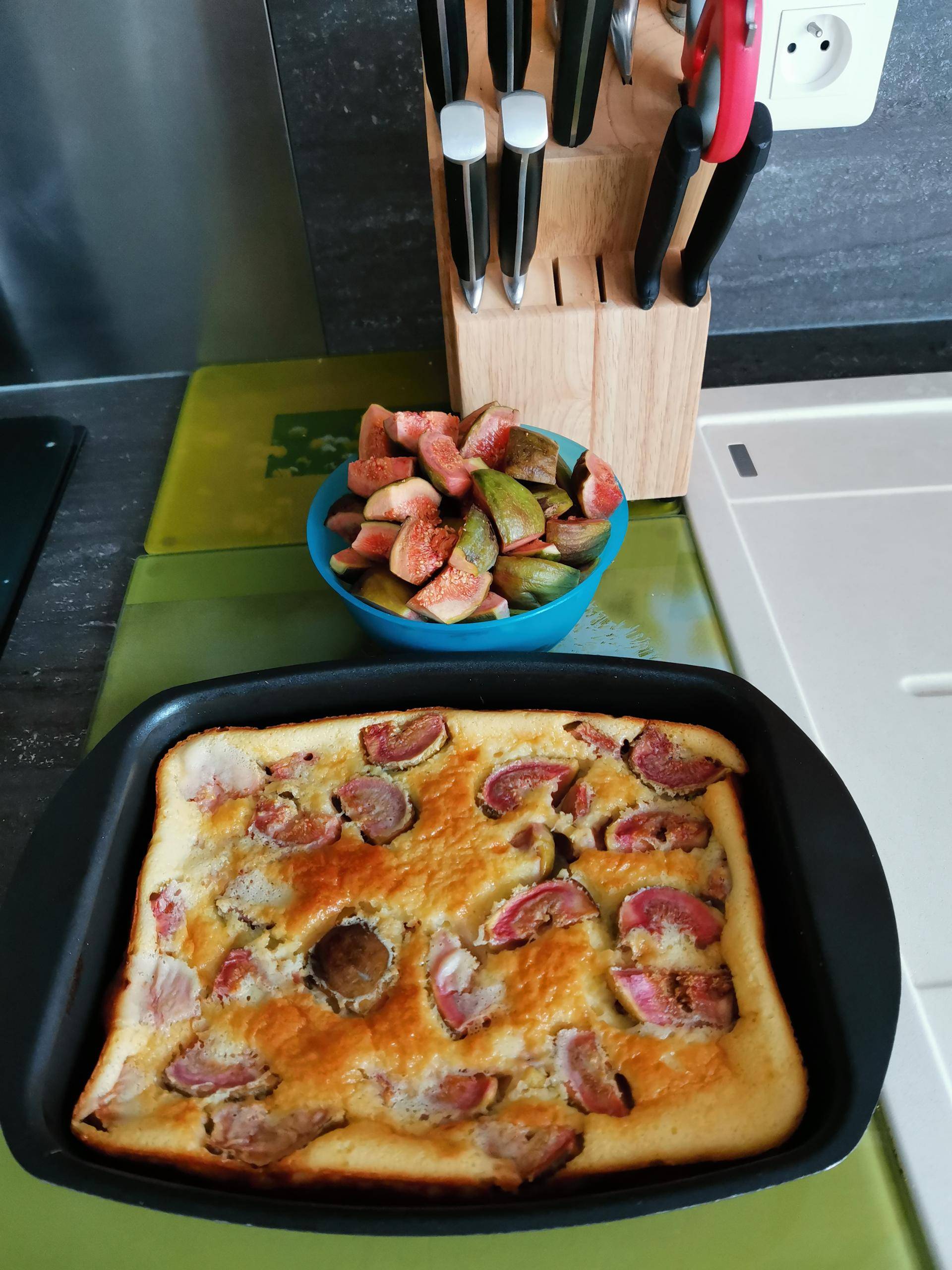 Clafoutis aux figues - Recette Cake Factory | Tefal