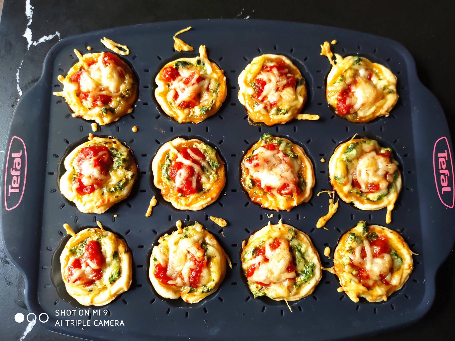 Feuilletés épinards ricotta - Recette Cake Factory | Tefal