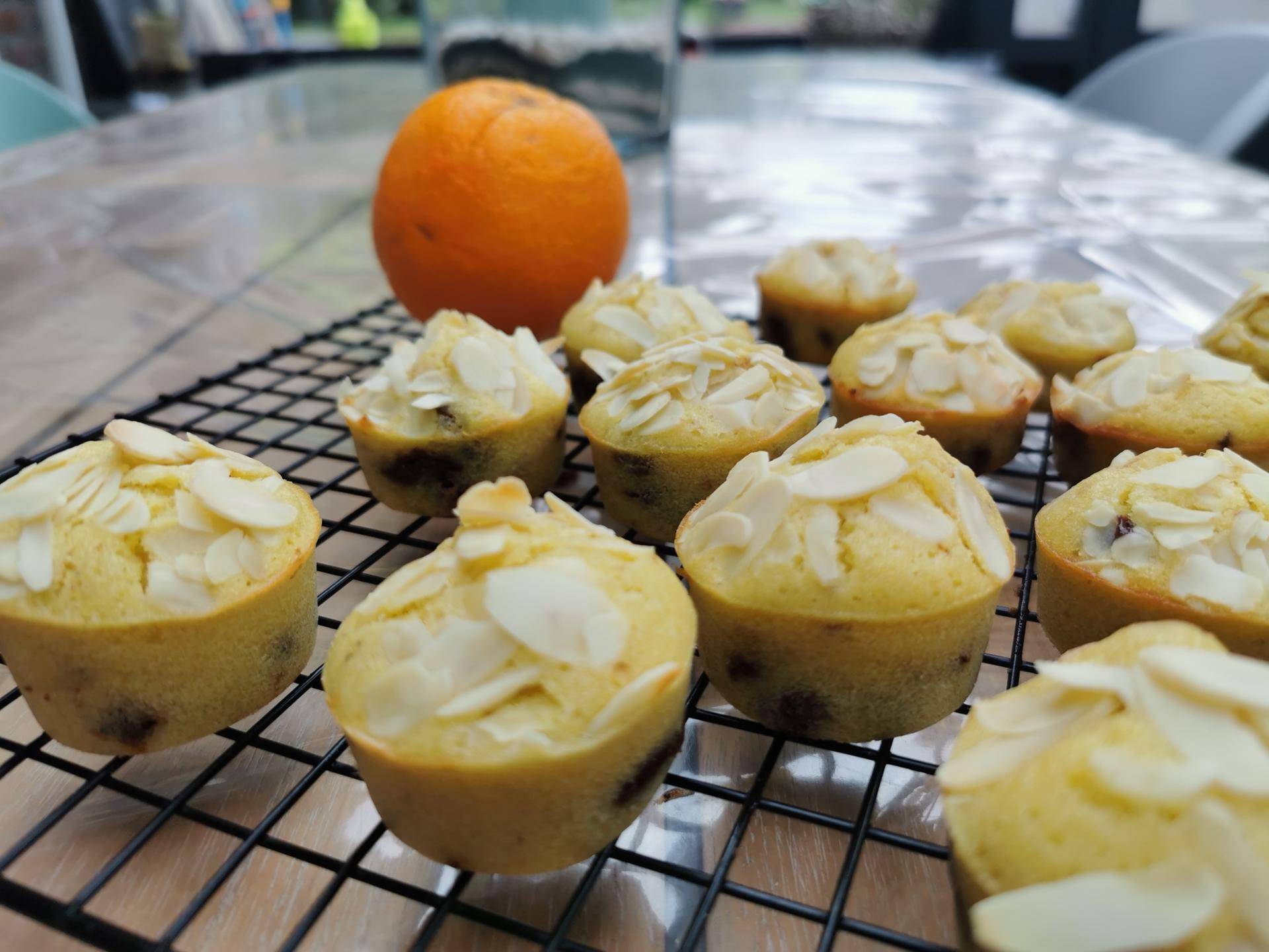 Minis muffins orange et pépites de chocolat - Recette Cake Factory | Tefal