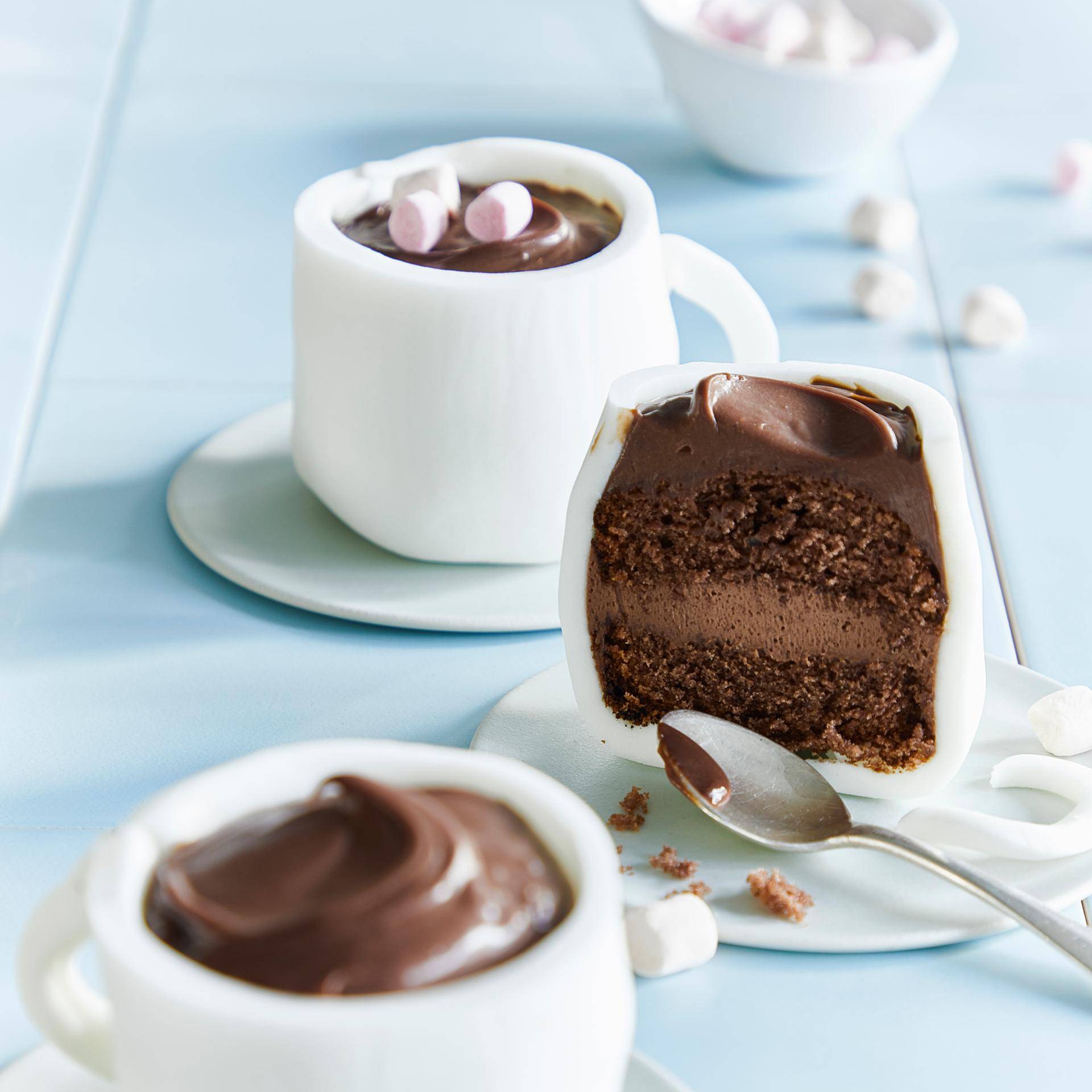 Gâteaux tasses trompe-l'œil - Recette Cake Factory | Tefal