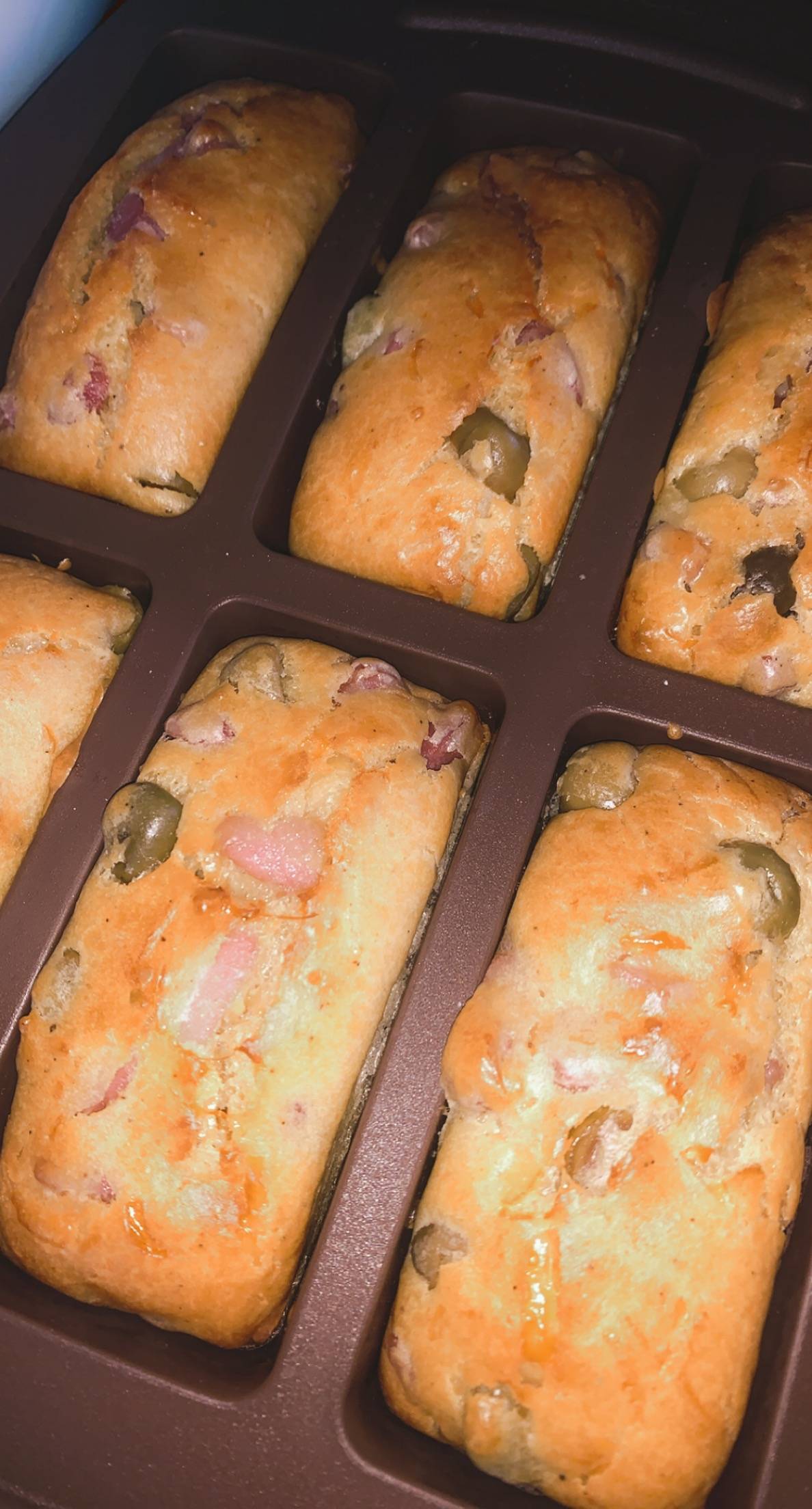 Cakes Lardons Olives Emmental - Recette Cake Factory | Tefal