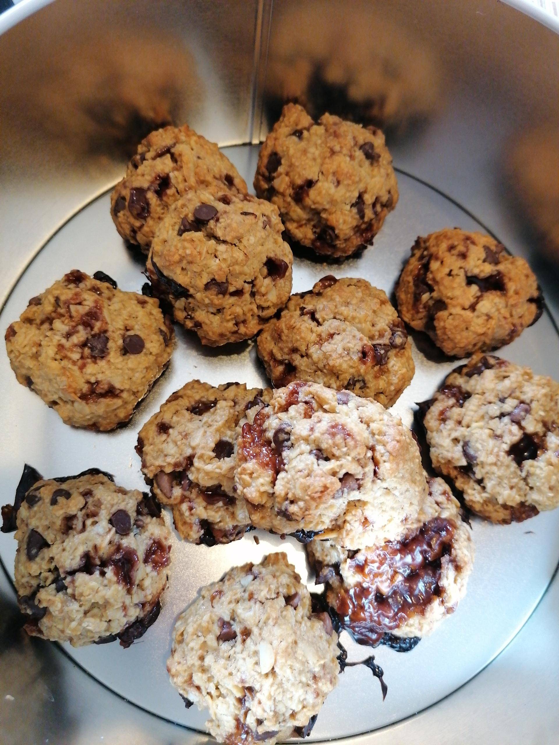 Cookie avoine chocolat caramel - Recette Cake Factory | Tefal