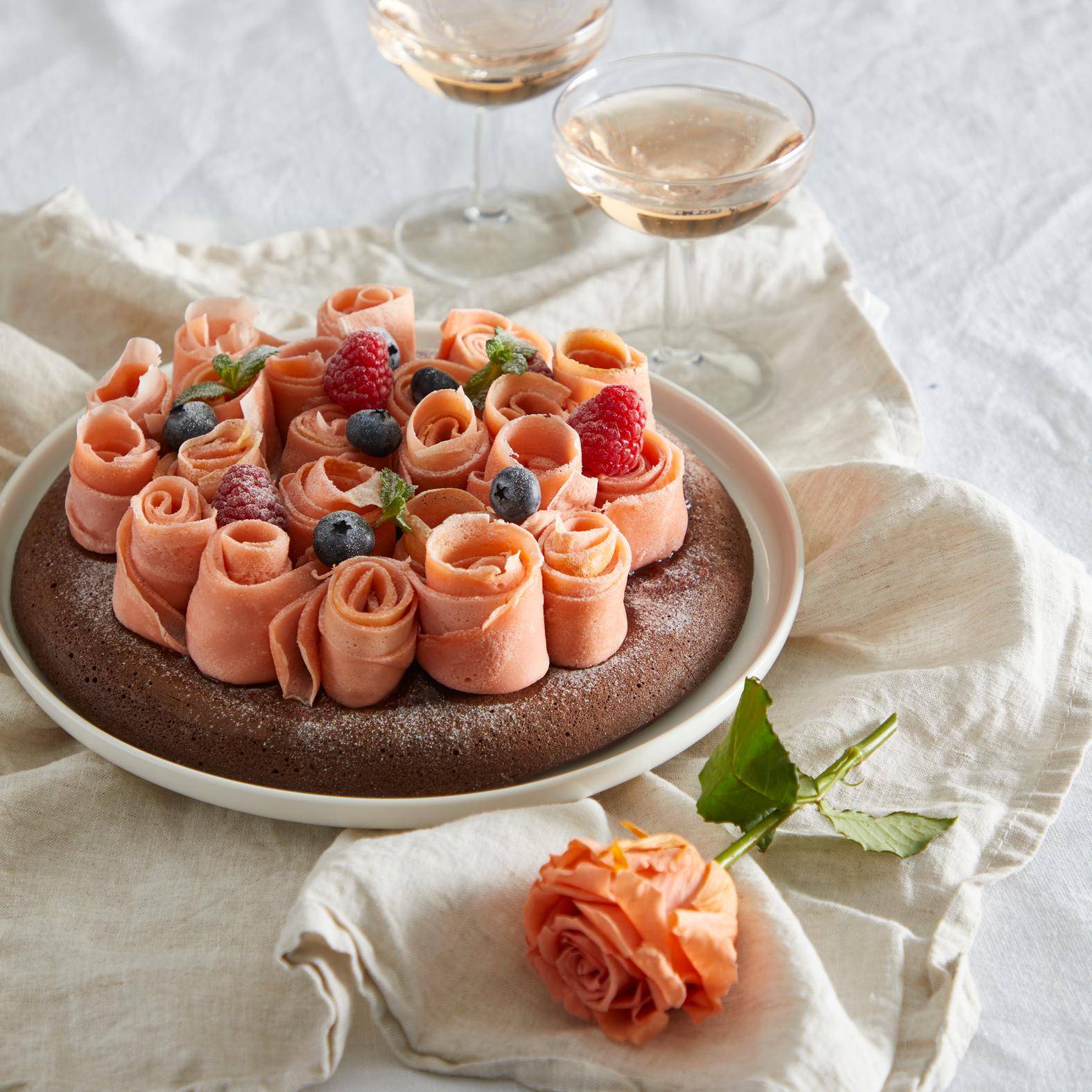 Crêpes en bouquet de rose et pancake chocolat - Recette Poêles et Casseroles | Tefal