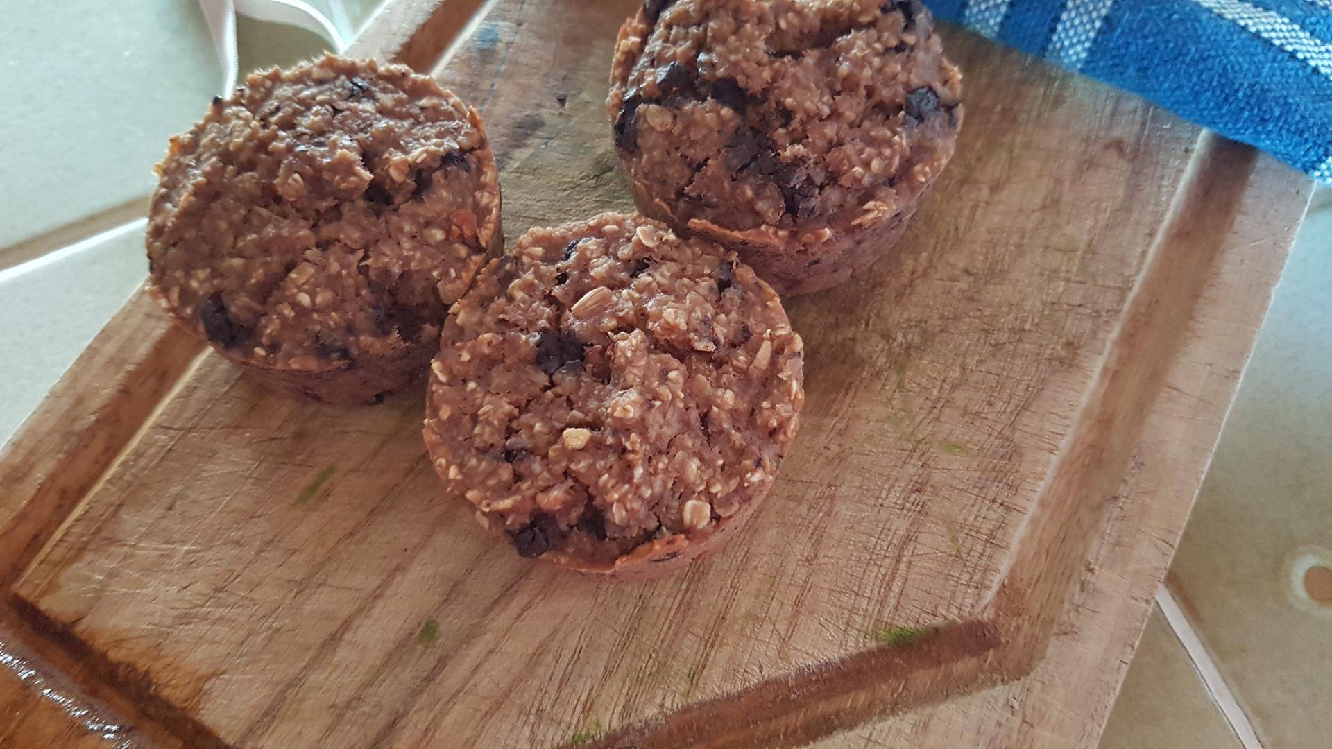 Muffins flocons d'avoine chocolat - Recette Cake Factory | Tefal