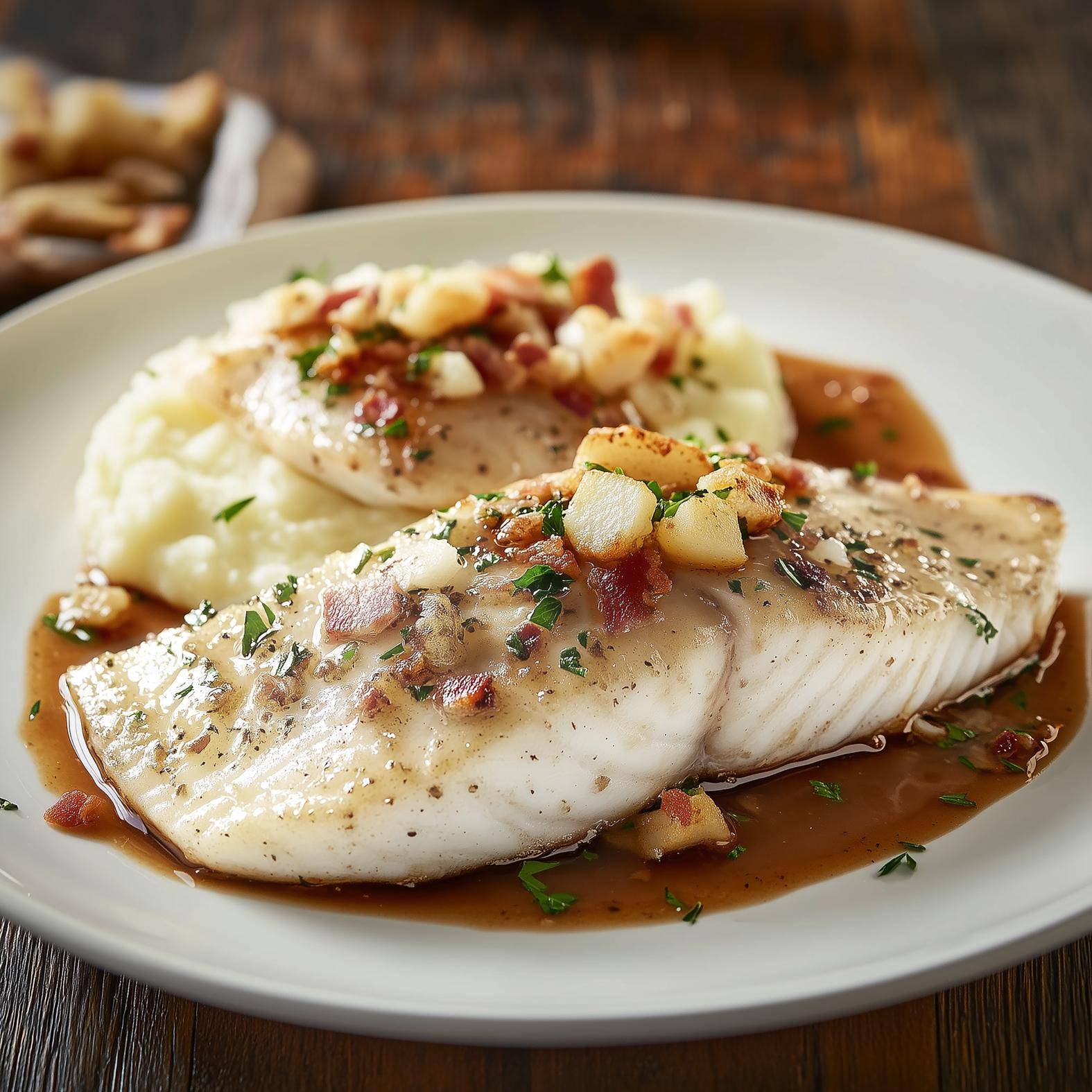 Filets de sandre au Bourgogne rouge - Recette undefined | Tefal
