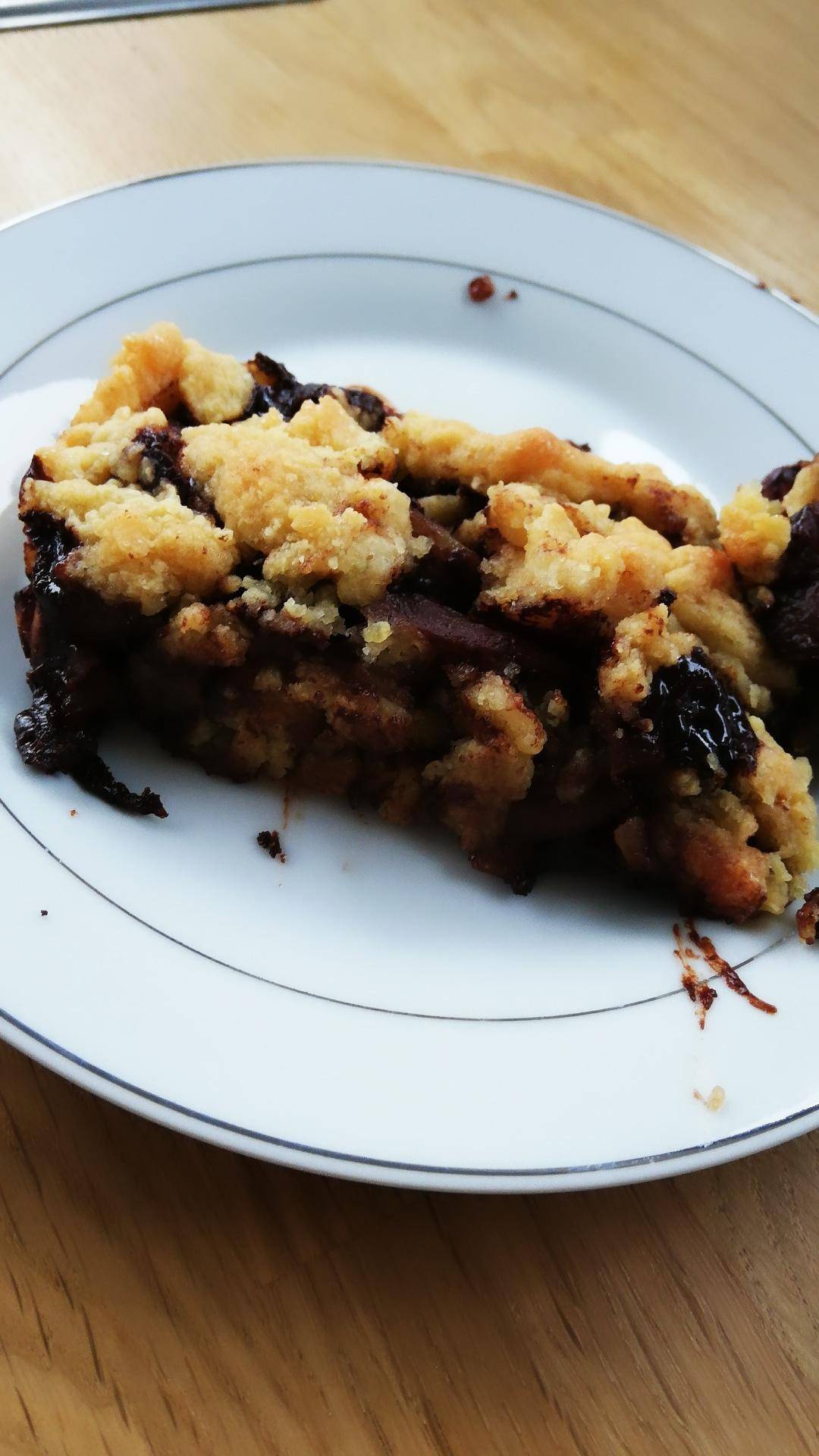 Crumble pomme chocolat - Recette Cake Factory | Tefal