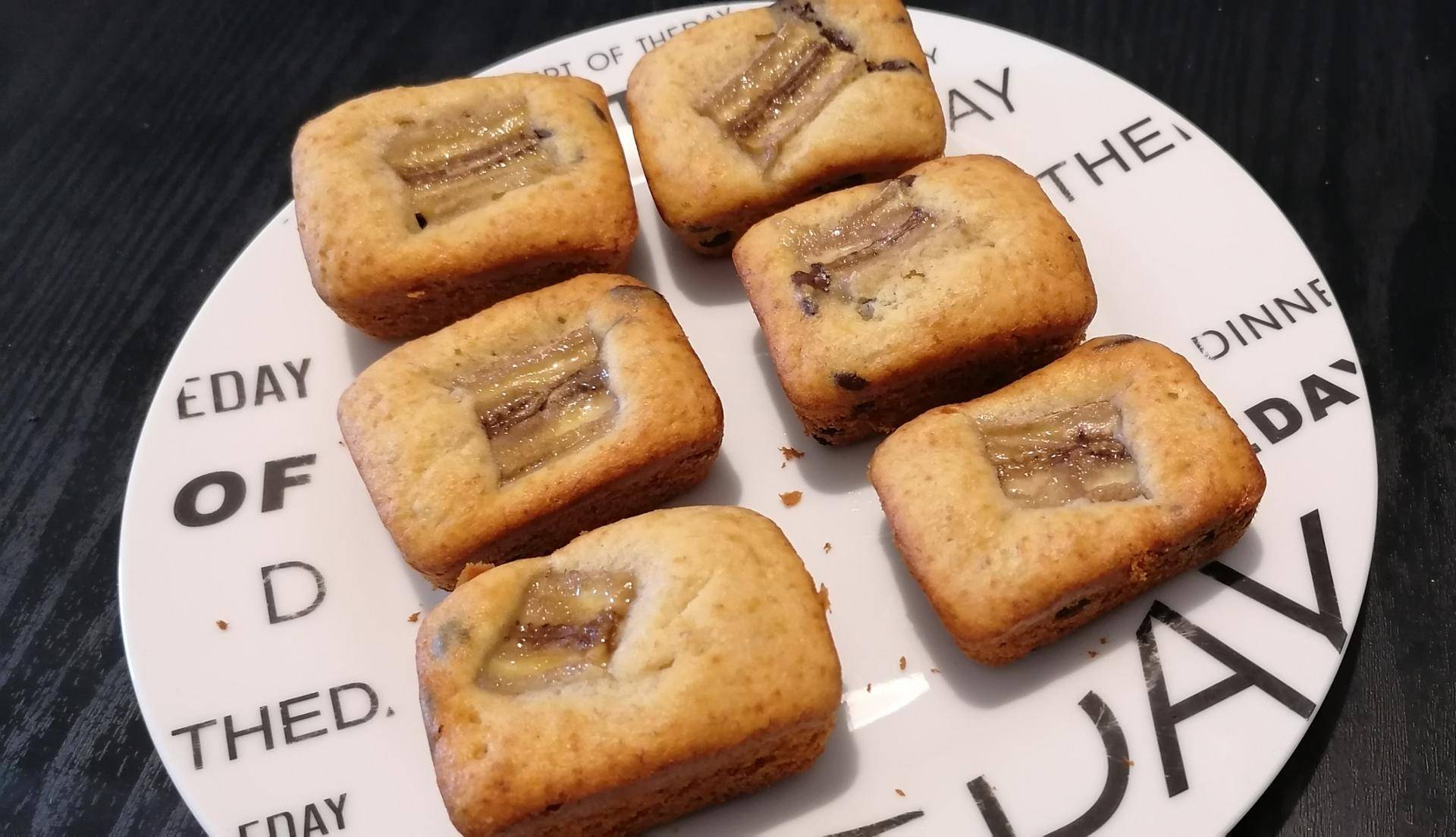 Mini banana bread aux petites de chocolat - Recette Cake Factory Délices | Tefal
