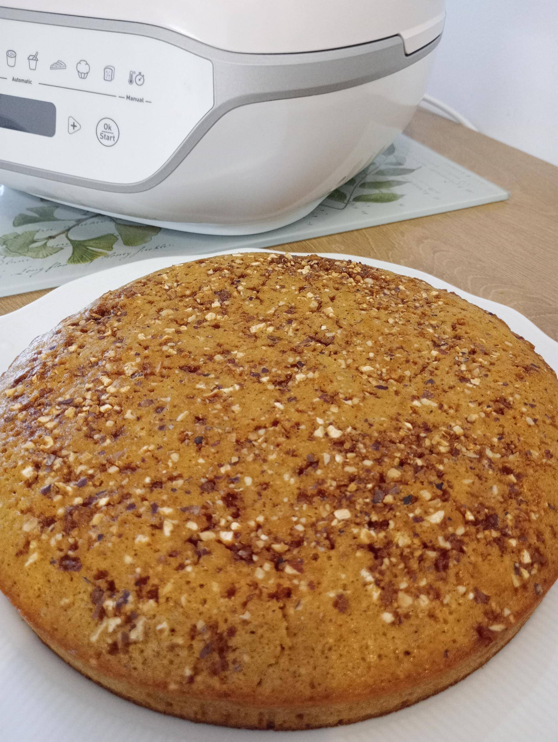 Moelleux à la noisette - Recette Cake Factory Infinity | Tefal