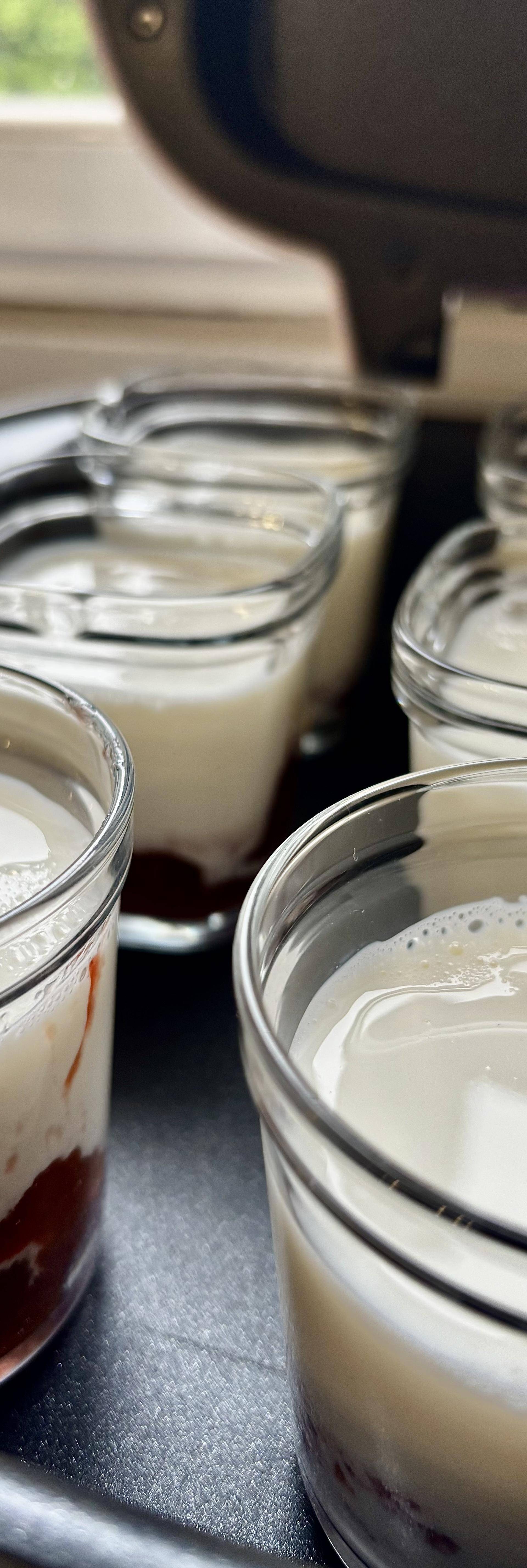 Yaourt à la fraise - Recette Cake Factory Infinity | Tefal