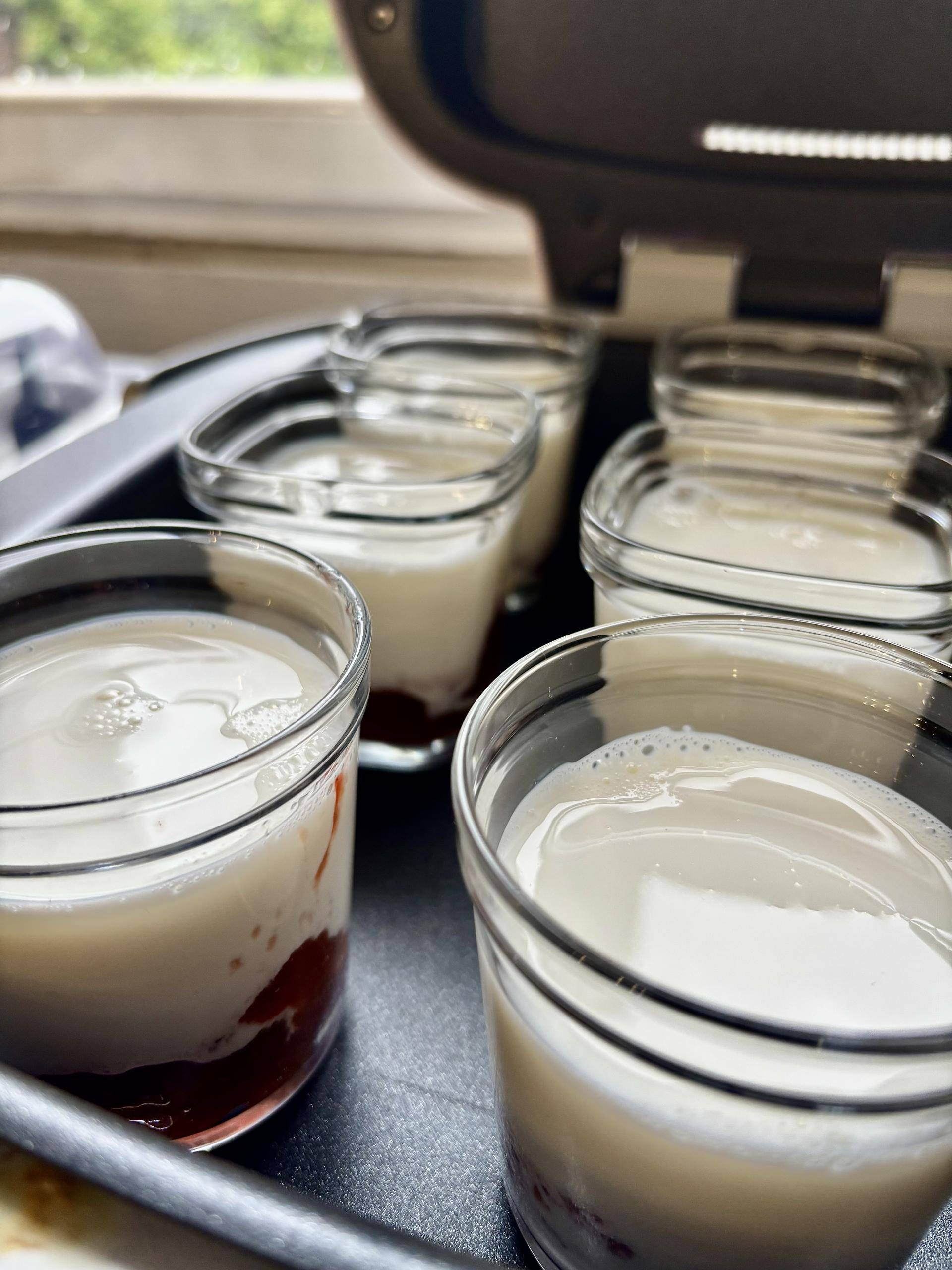 Yaourt à la fraise - Recette Cake Factory Infinity | Tefal