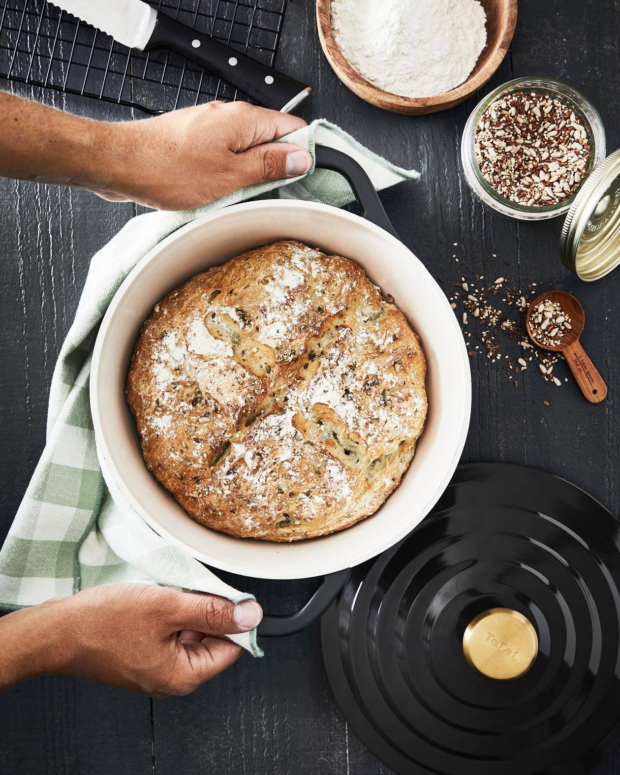 Pain aux grains express - Recette undefined | Tefal