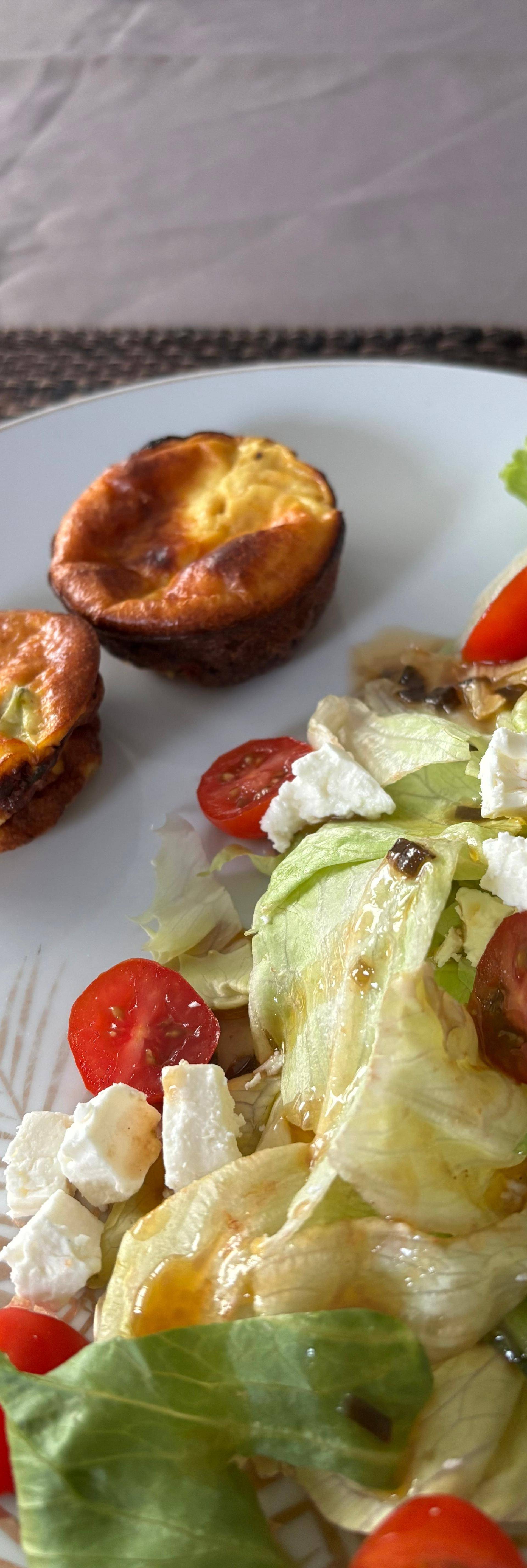 Mini quiches truite fumée ciboulette - Recette Cake Factory | Tefal