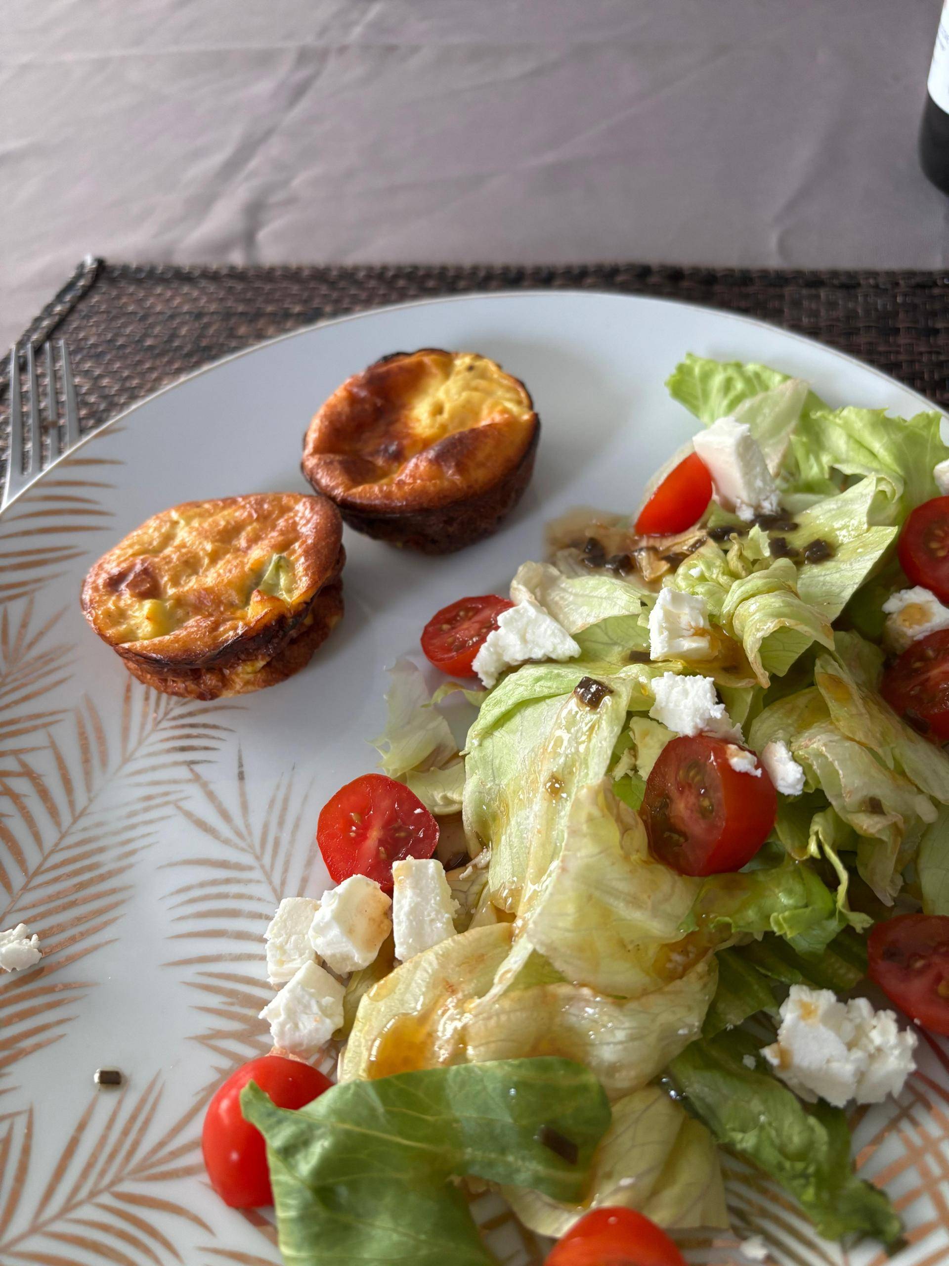 Mini Quiches sans pâte - Truite, Courgette - Recette Cake Factory | Tefal