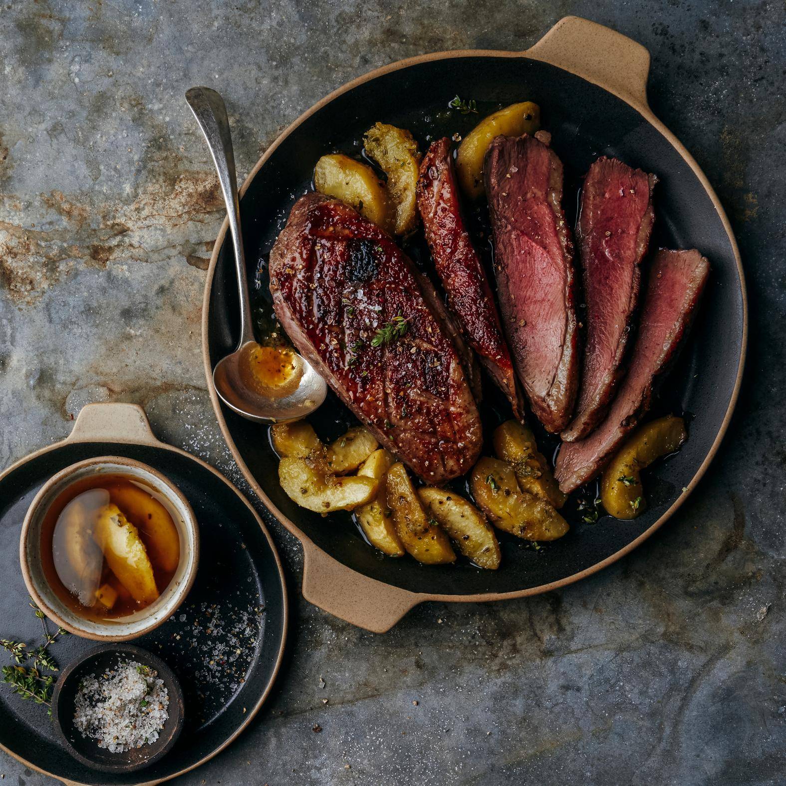 Eendenborstfilet met appel - Recette OptiGrill 2in1 | Tefal