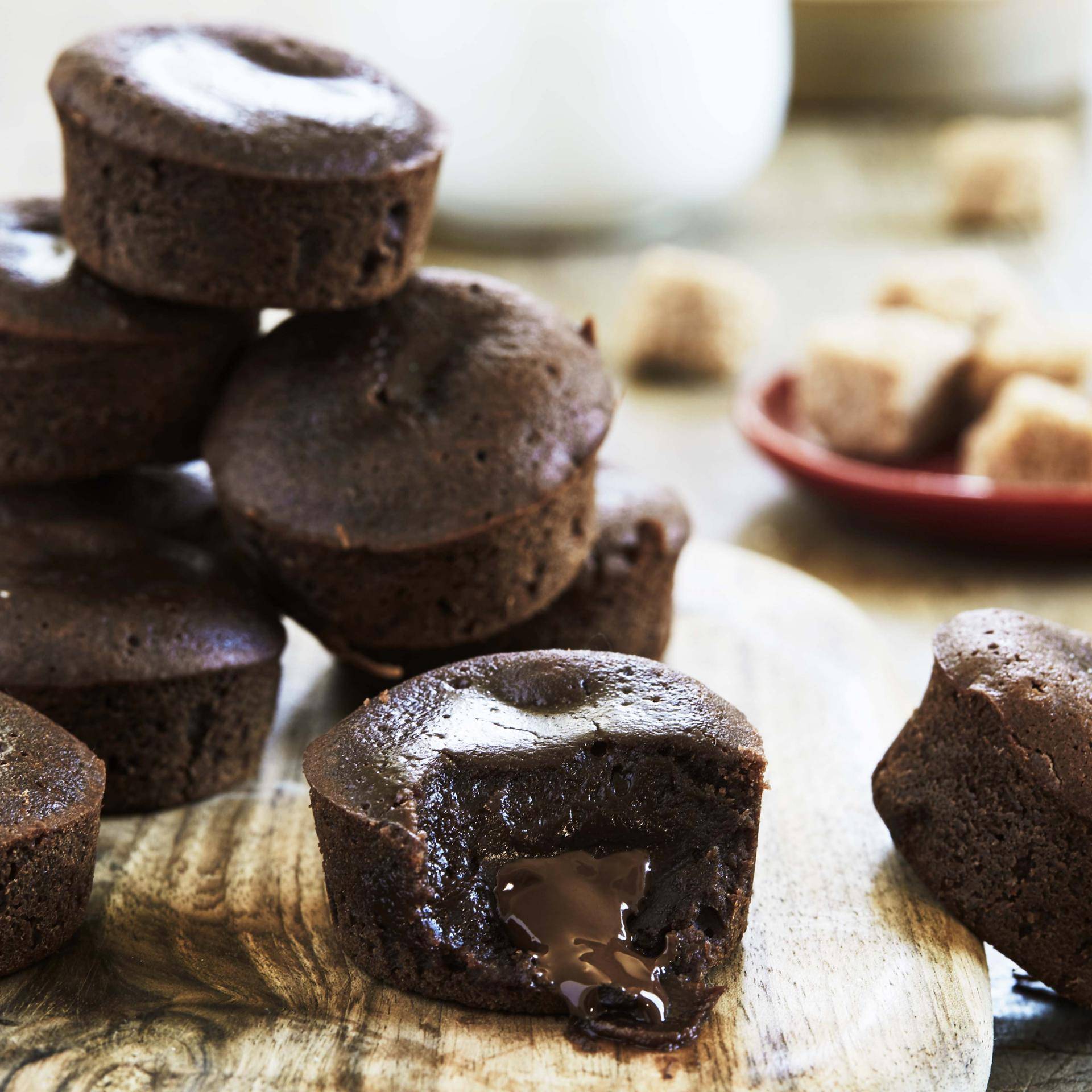 Mini cœurs coulants au chocolat - Recette Cake Factory | Tefal