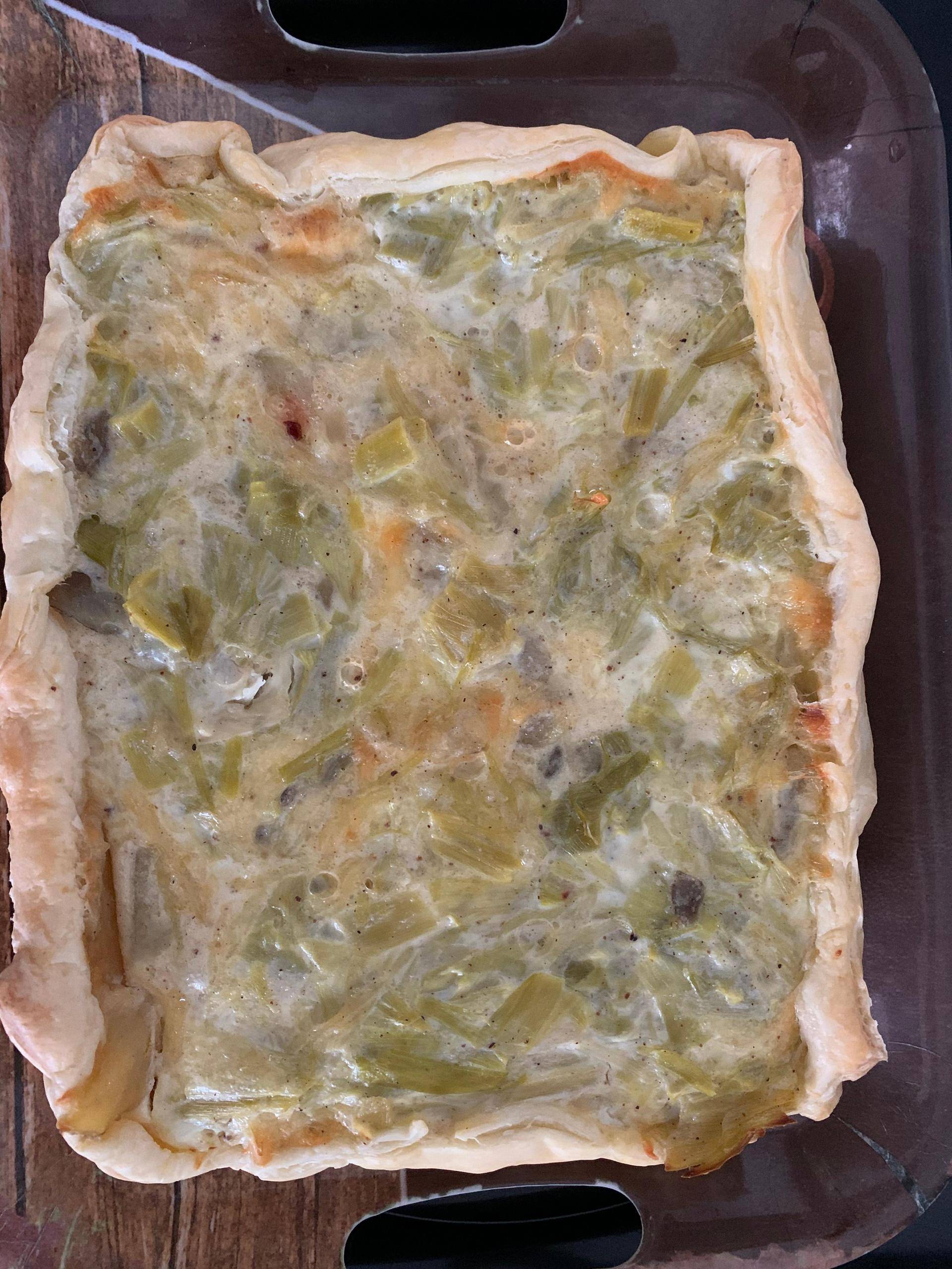 Quiche poireaux pomme de terre - Recette Cake Factory | Tefal