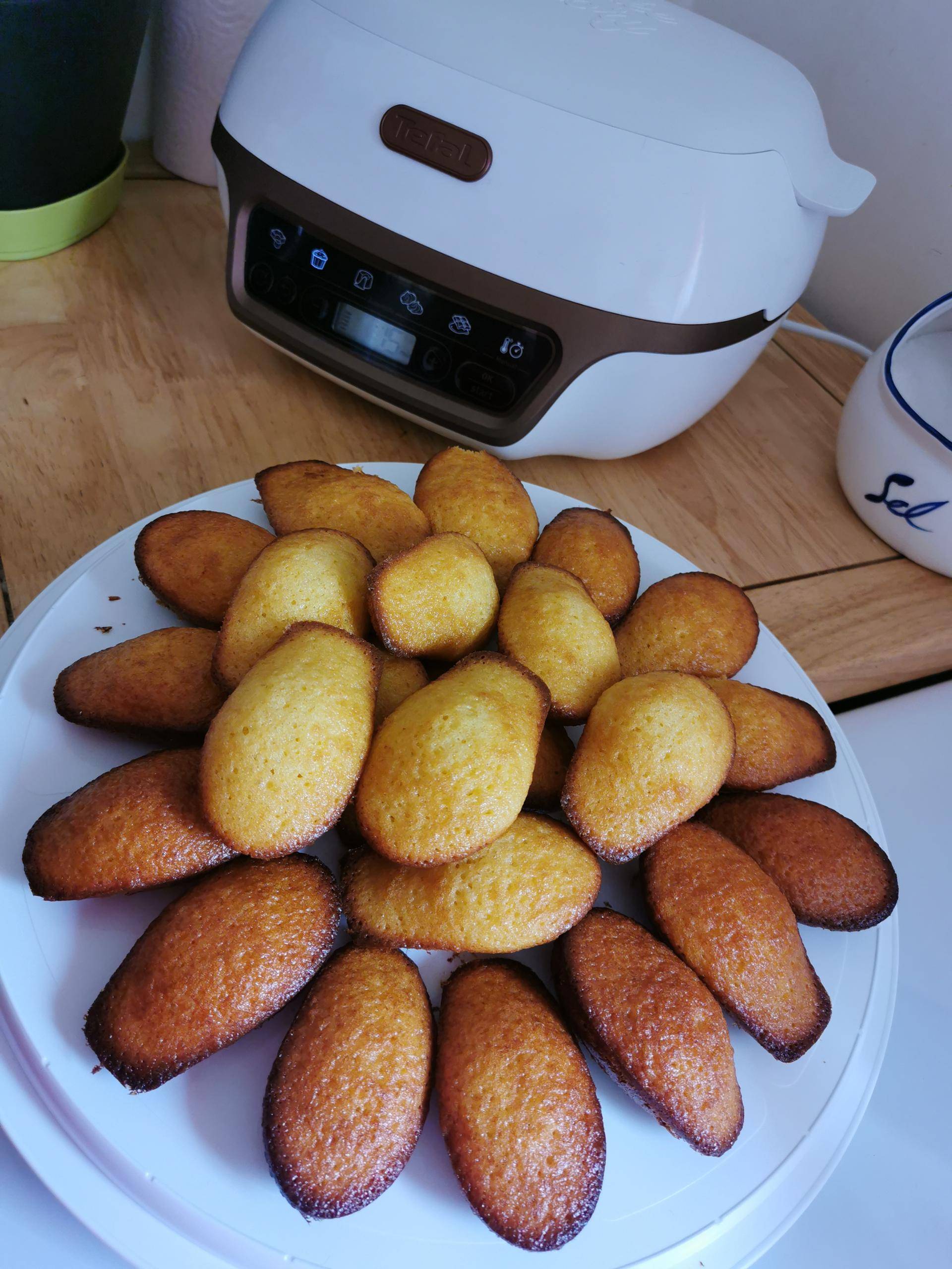 Madeleines vanillées - Recette Cake Factory | Tefal