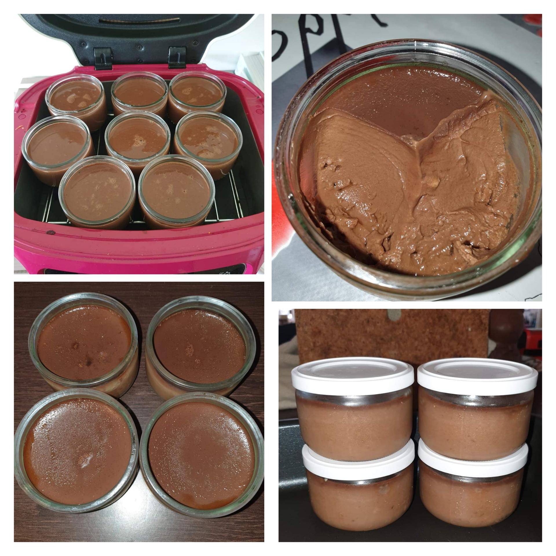 Crèmes au chocolat façon La Laitière - Recette Cake Factory | Tefal