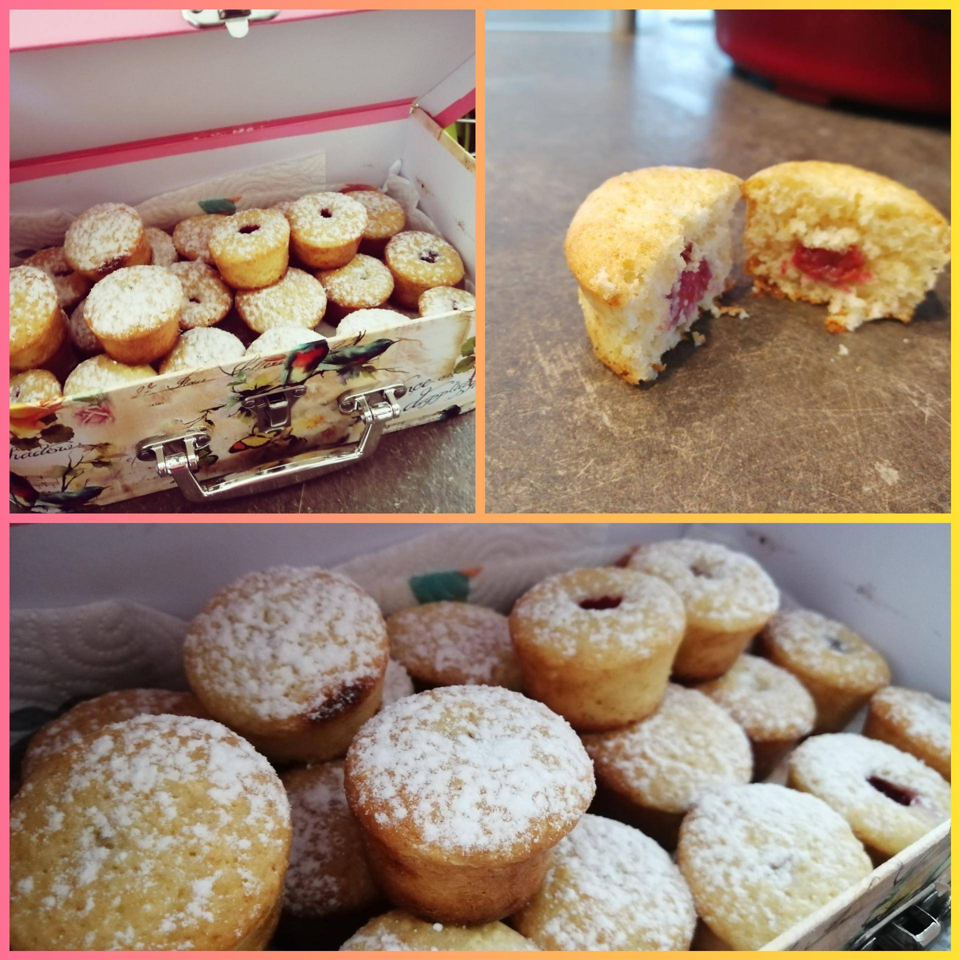 Mini muffins chocolat blanc coco - Recette Cake Factory | Tefal