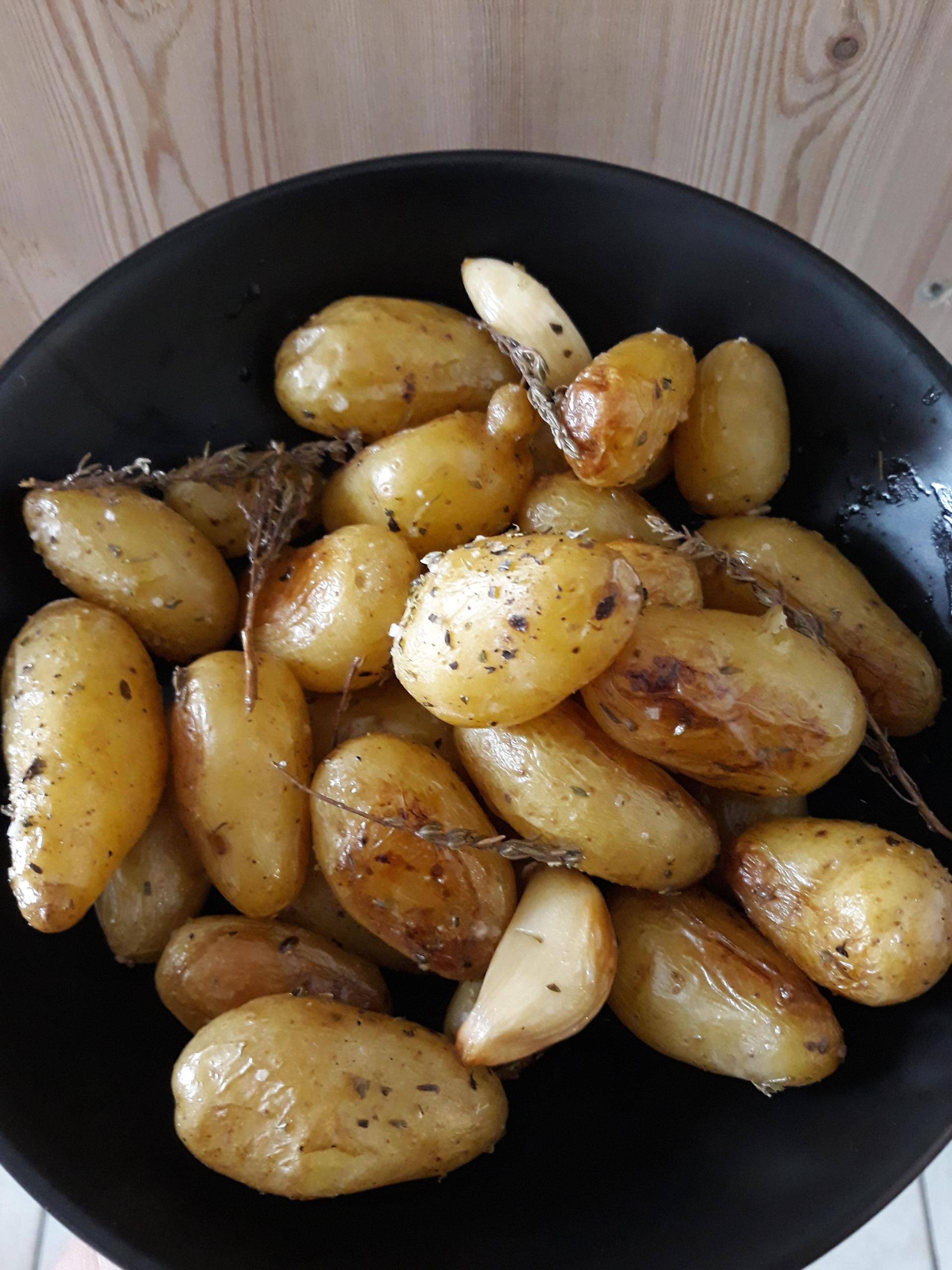 Pommes de terre grenailles rôties - Recette Cake Factory | Tefal