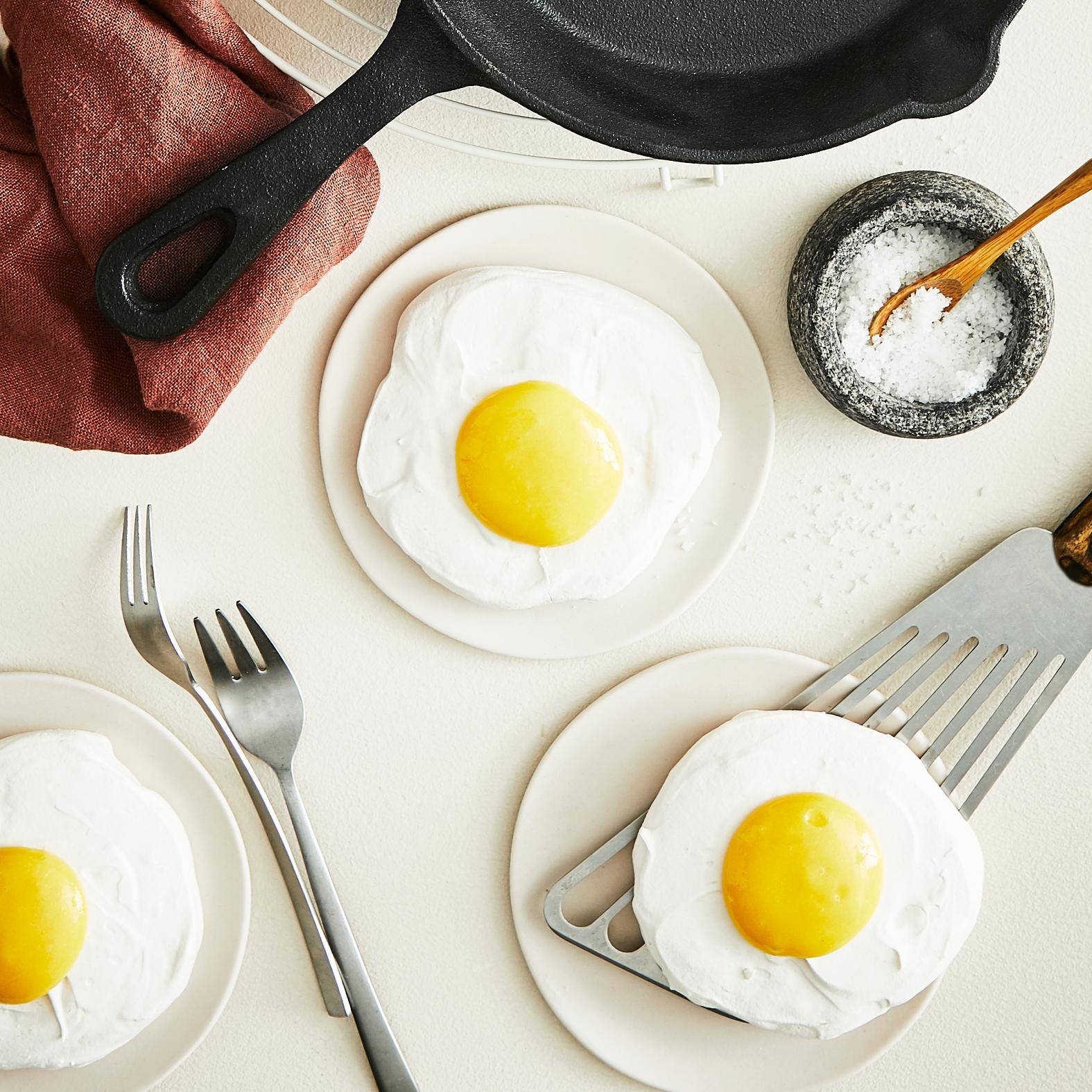 Œufs au plat en trompe l'œil - Recette Cake Factory | Tefal