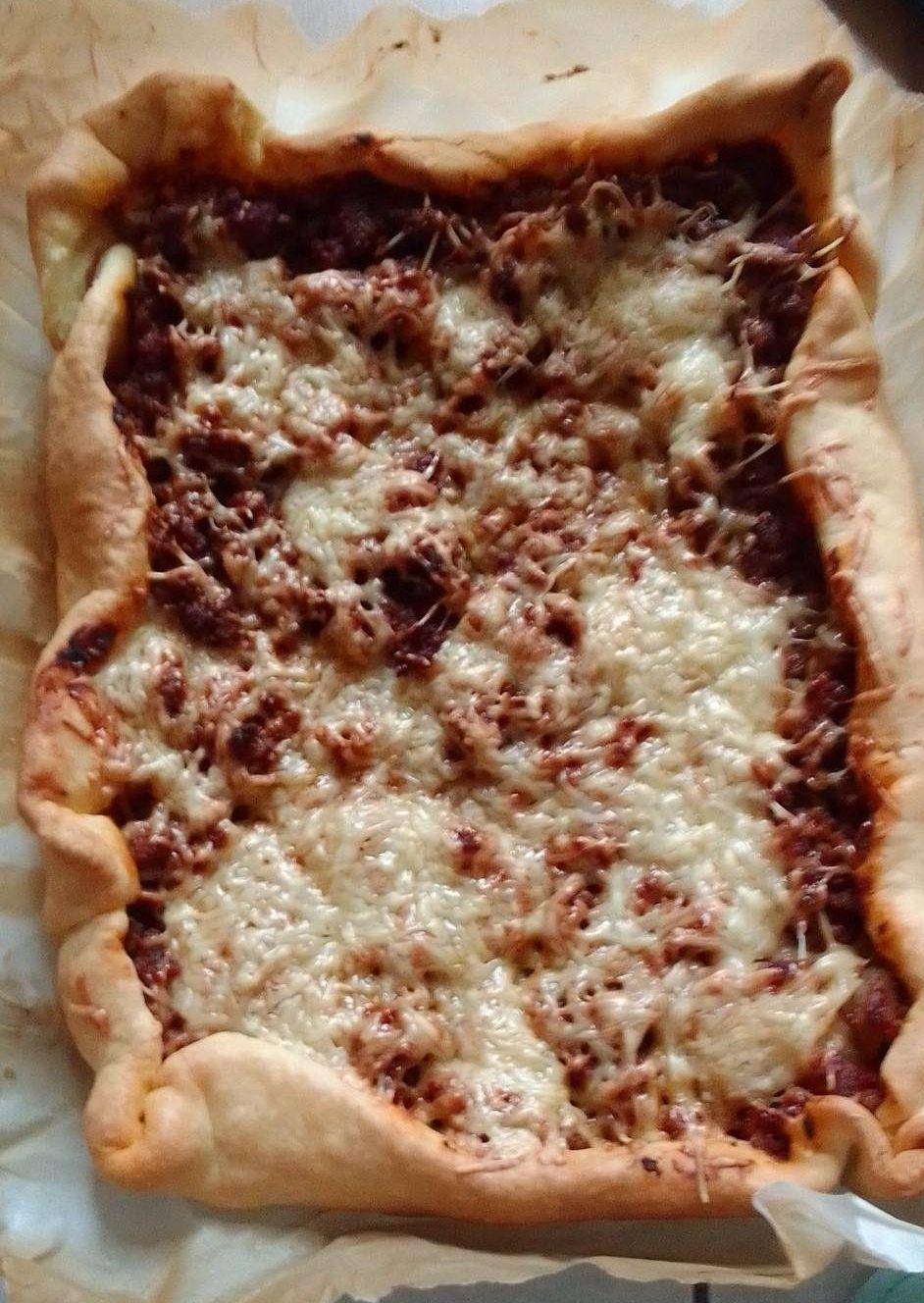 Pizza viande fromage - Recette Cake Factory | Tefal