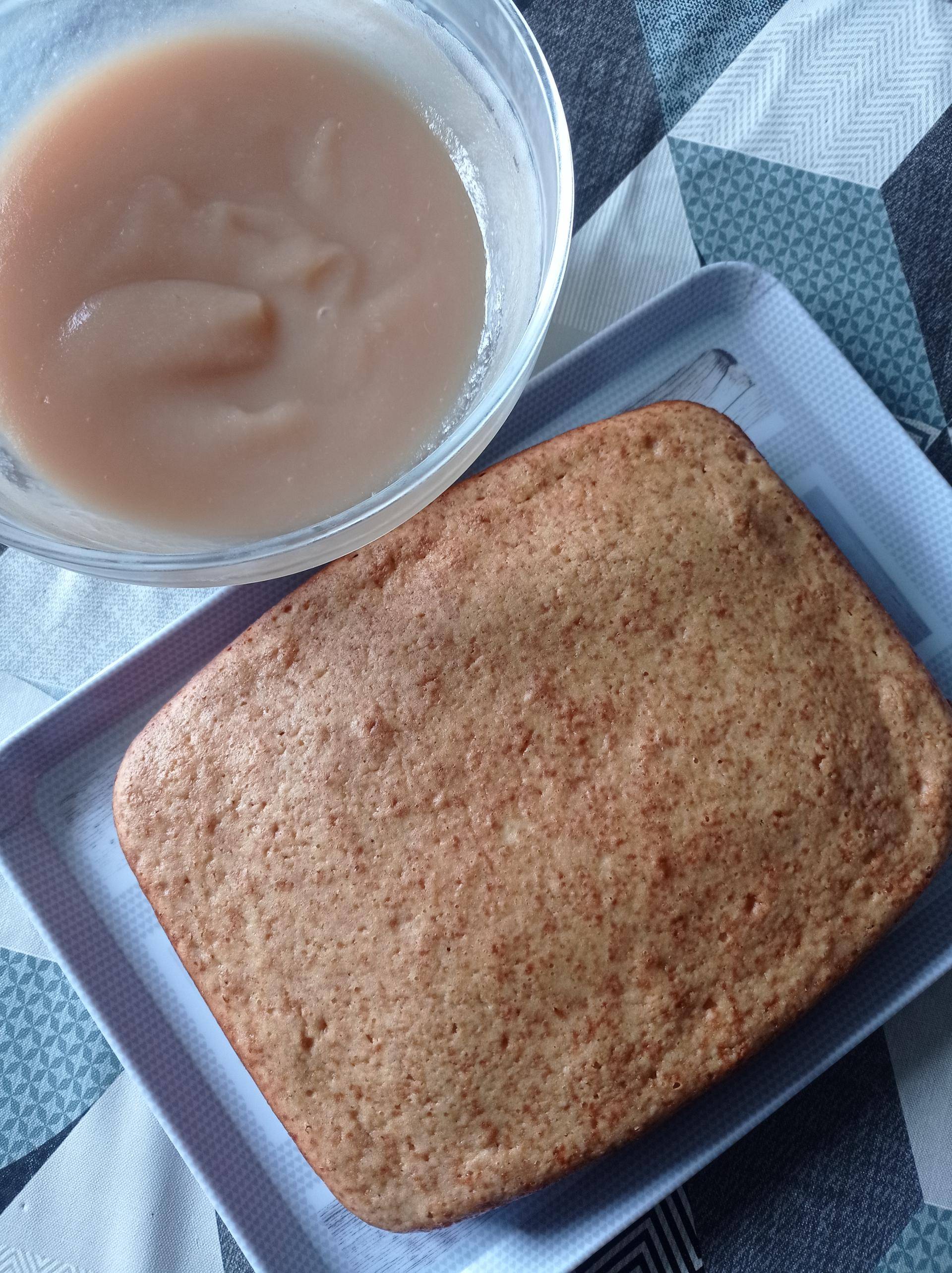 Moelleux à la compote - Recette Cake Factory | Tefal