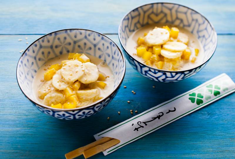 Soupe de fruits au lait de coco - Recette undefined | Tefal
