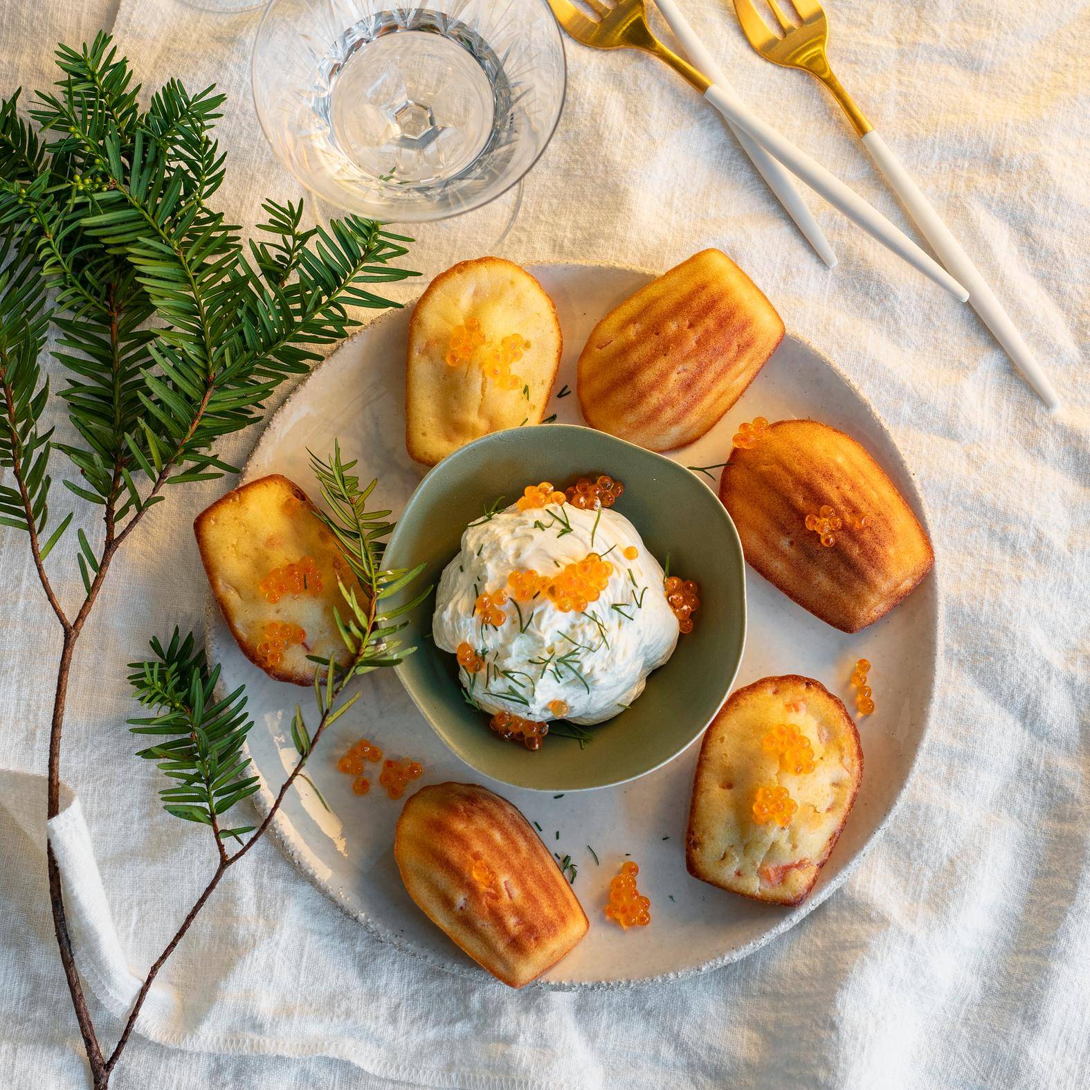 Madeleines à la truite - Recette Cake Factory | Tefal