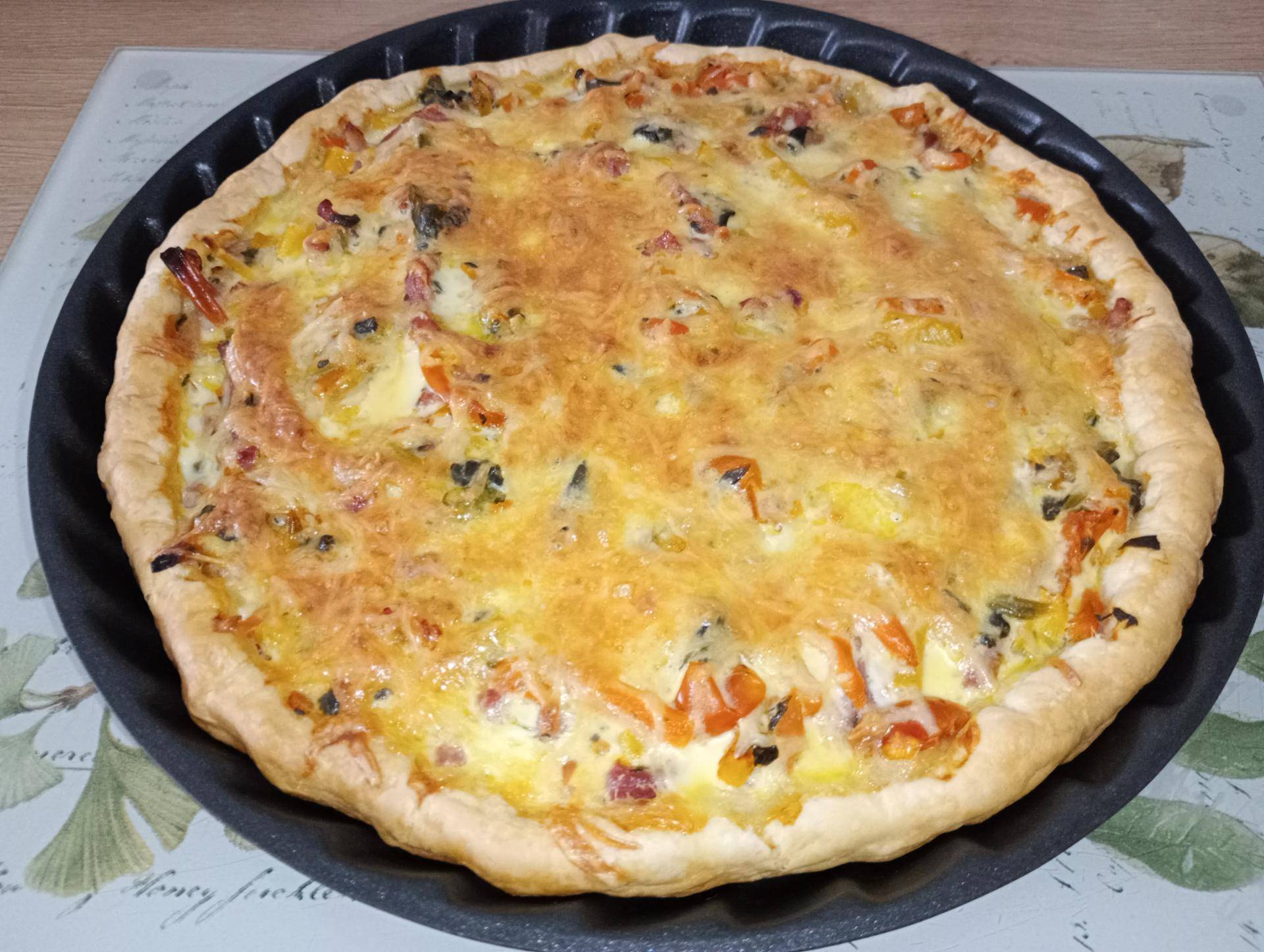 Quiche aux légumes - Recette Cake Factory Infinity | Tefal
