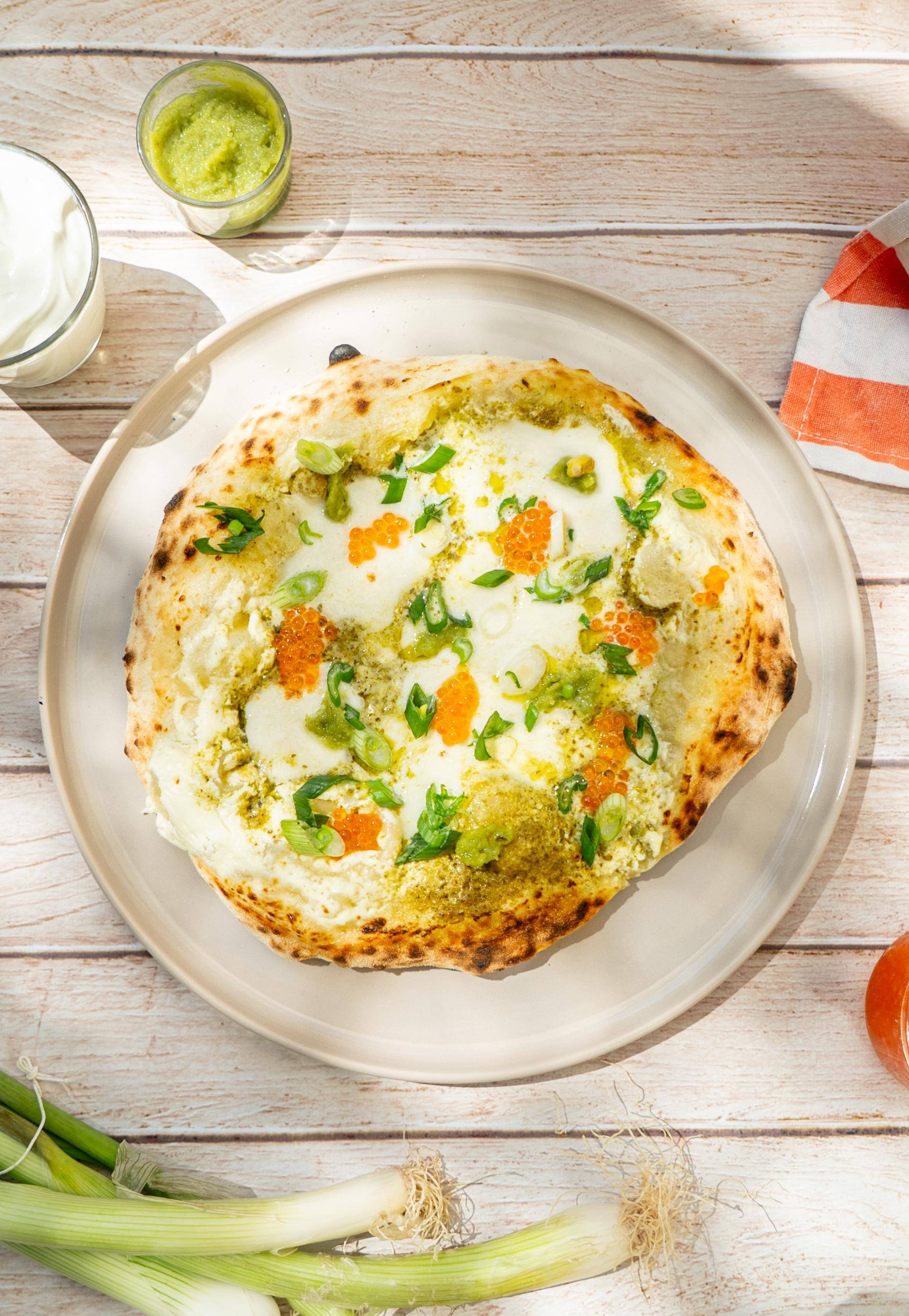 Pizza thon poivron mozza - Recette Cake Factory | Tefal