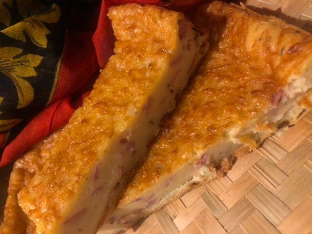 Quiche sans pâte au jambon - Recette Cake Factory | Tefal