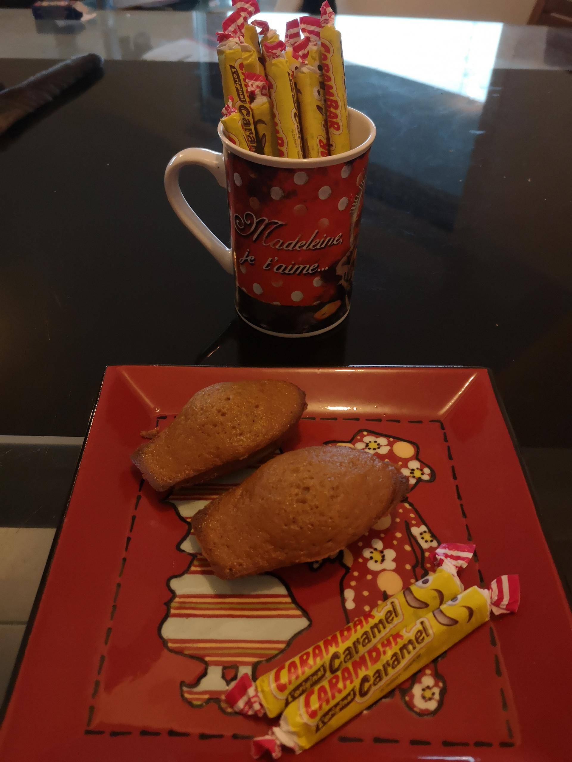 Madeleines aux carambars - Recette Cake Factory | Tefal