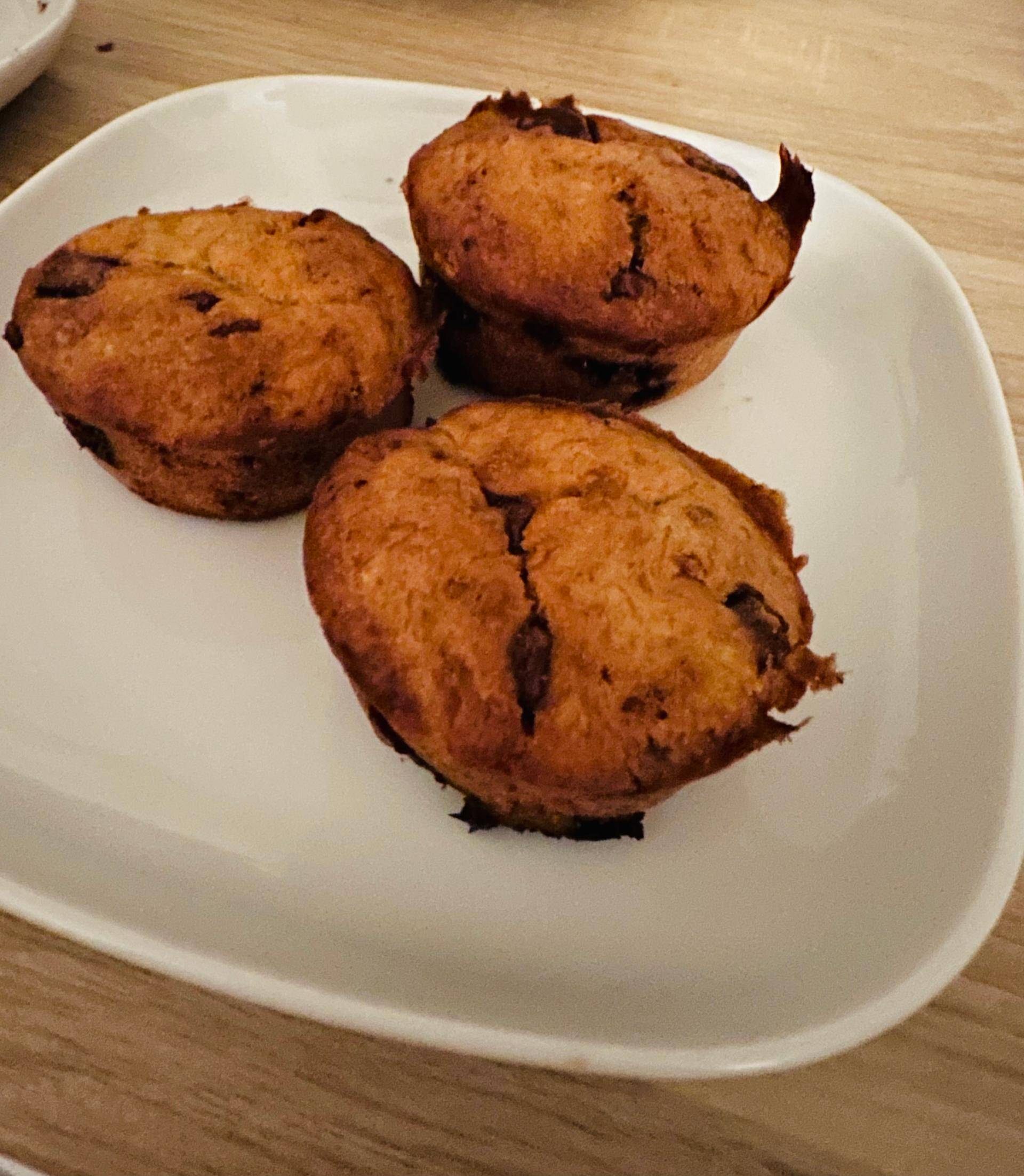 Muffins de Lulu à la banane et pépites de chocolat - Recette Cake Factory | Tefal