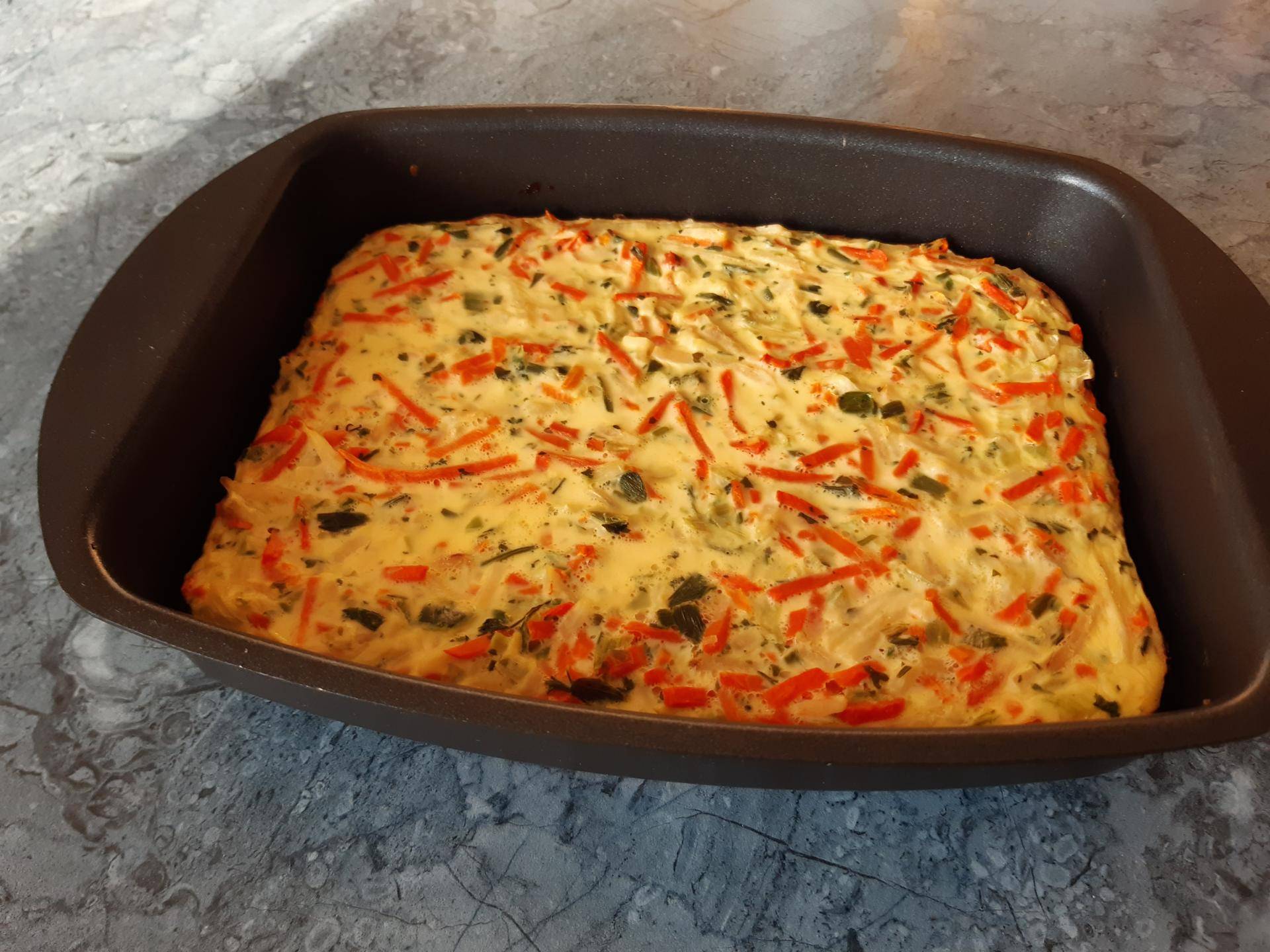 FLAN A LA JULIENNE DE LEGUMES - Recette Cake Factory | Tefal