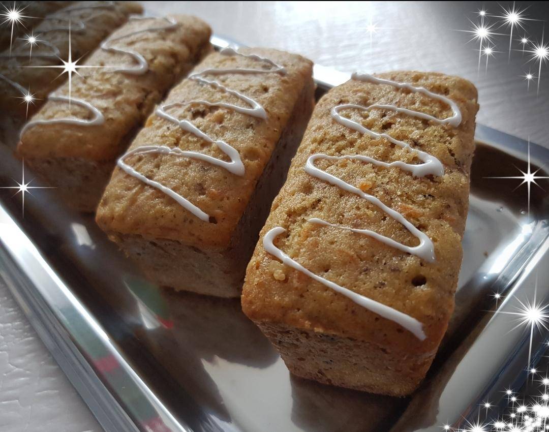 Cakes sucrés aux carottes et noix - Recette Cake Factory | Tefal