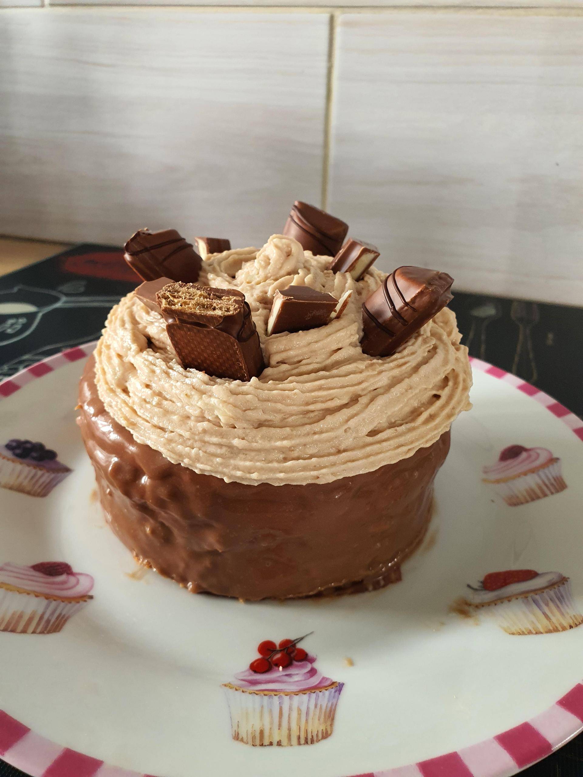 Gâteau chocolats kinder maxi et bueno - Recette Cake Factory | Tefal