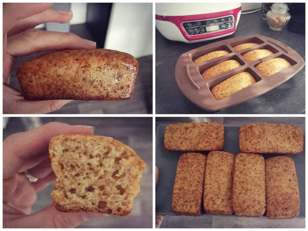 Quatre quart individuel allégé - Recette Cake Factory Délices | Tefal