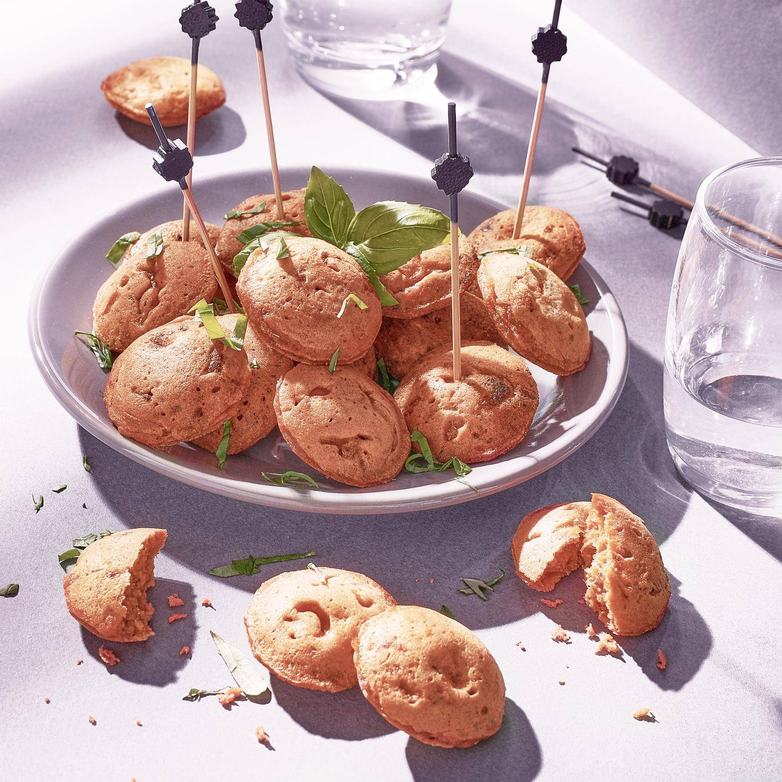 Mini-bouchées façon pizza - Recette Snack Collection MECHANICAL | Tefal