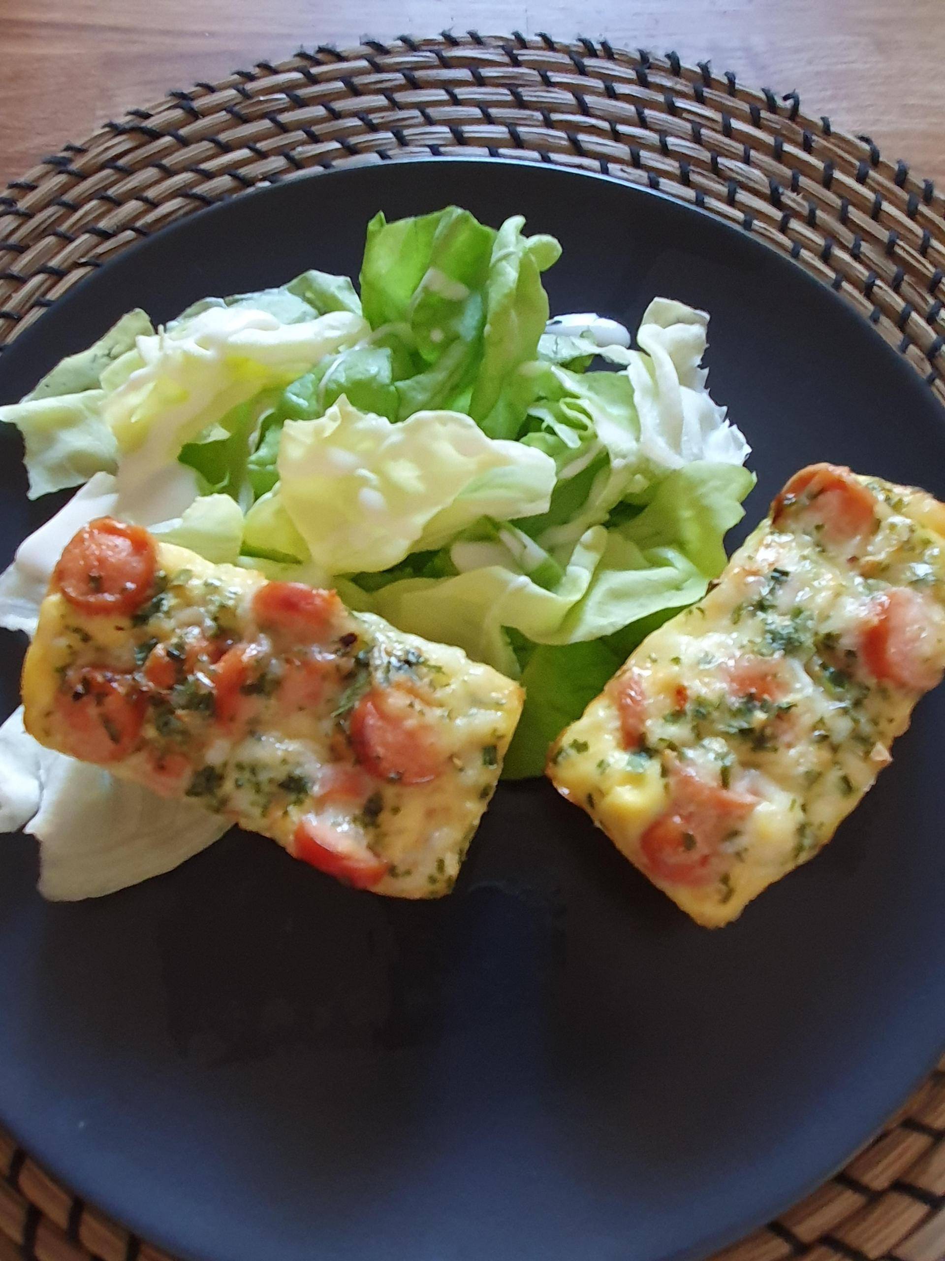 Barquettes omelettes et knackis - Recette Cake Factory | Tefal