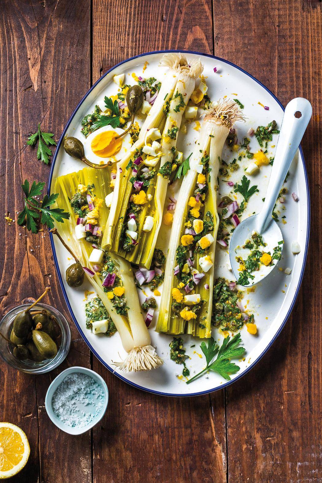 Poireaux sauce verte - Recette undefined | Tefal