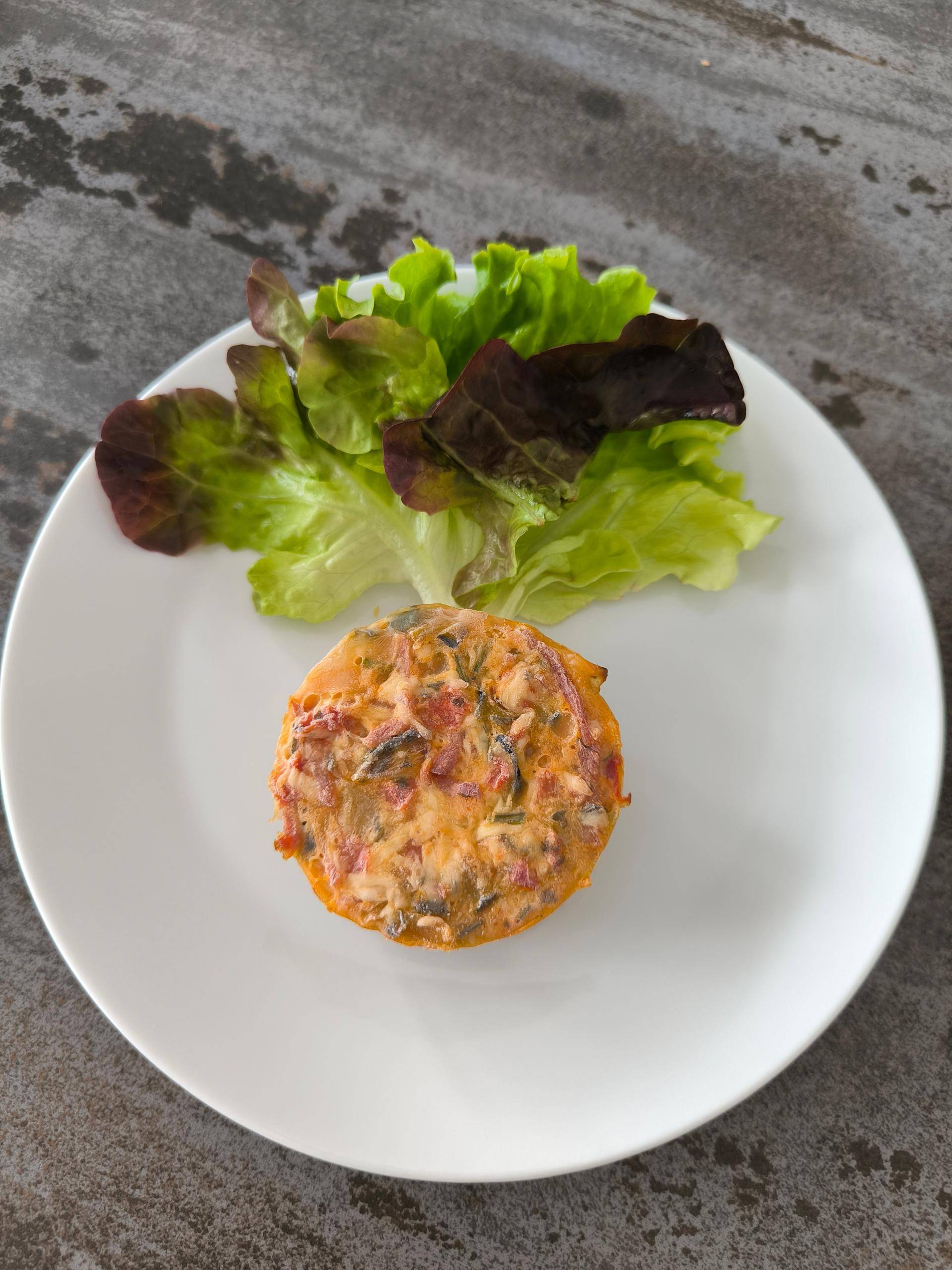 Flan courgettes et tomates - Recette Cake Factory | Tefal