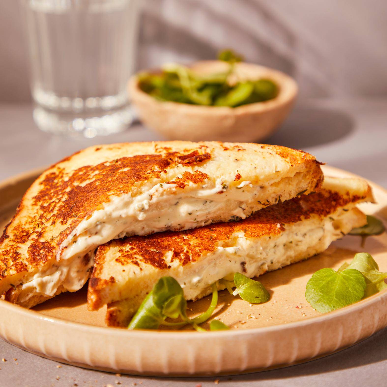 Pain perdu salé aux herbes et au fromage - Recette Snack Collection MECHANICAL | Tefal