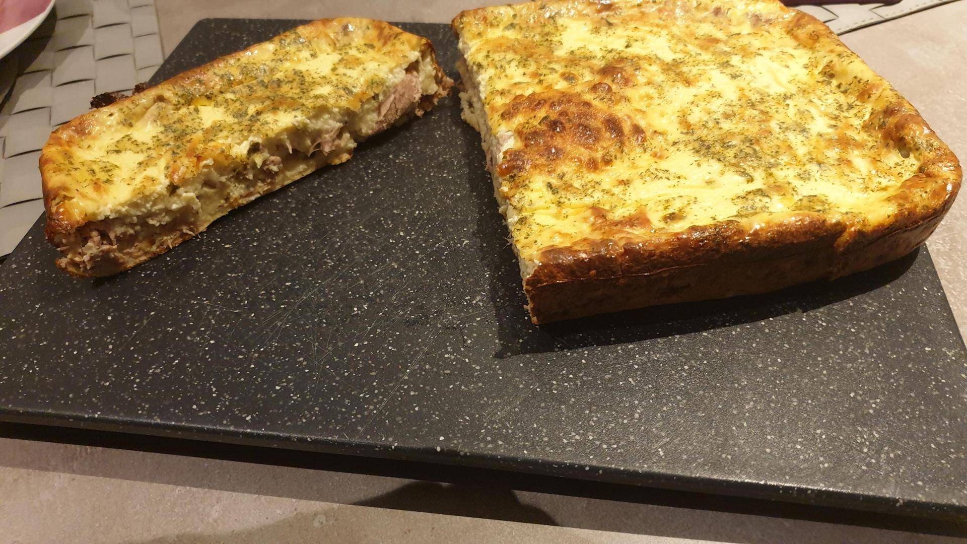 Quiche au thon sans pâte - Recette Cake Factory | Tefal